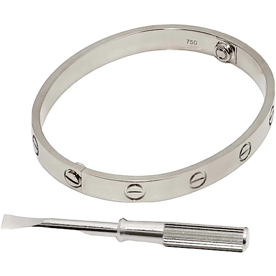 Cartier Cartier Love Bracelet #16 18K WG RN0000898 Cartier Cartier Love Bracelet #16 18K WG RN0000898