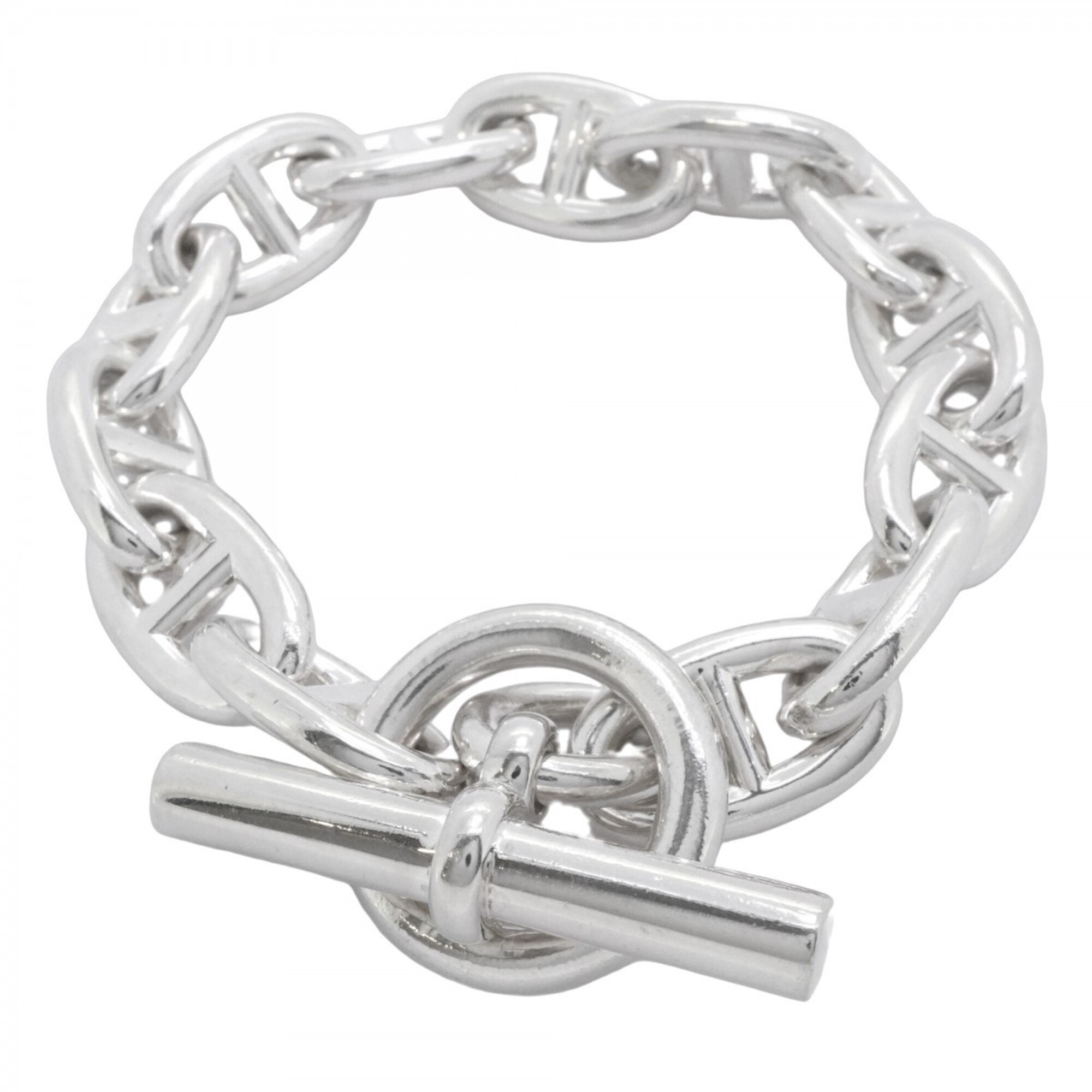 Hermès Hermes Chaine d'Ancre TGM Bracelet, Sterling  RN0000903