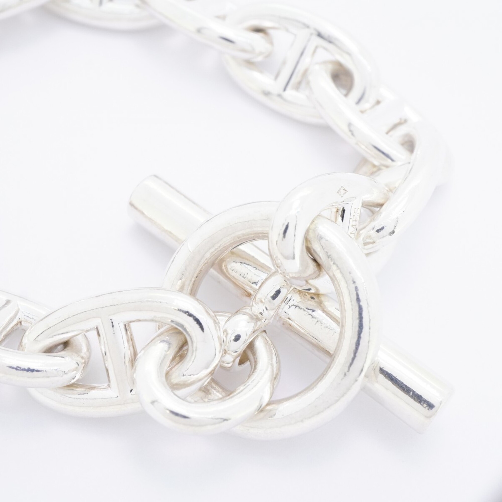 Hermès Hermes Chaine d'Ancre TGM Bracelet, Sterling  RN0000903