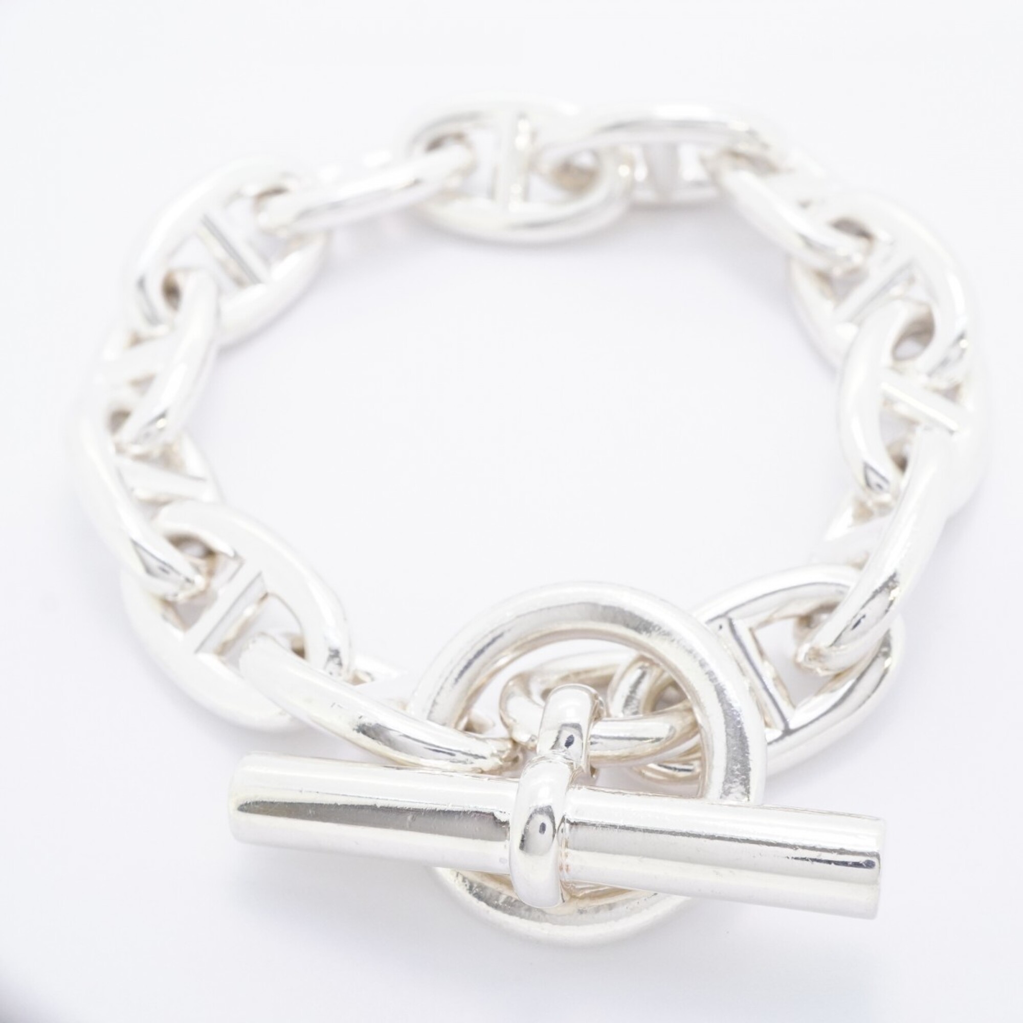 Hermès Hermes Chaine d'Ancre TGM Bracelet, Sterling  RN0000903