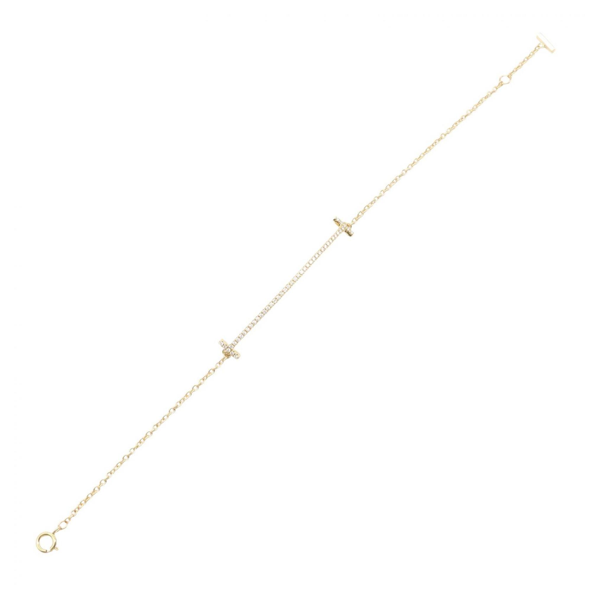 Tiffany T Smile Diamond Bracelet RN0000910