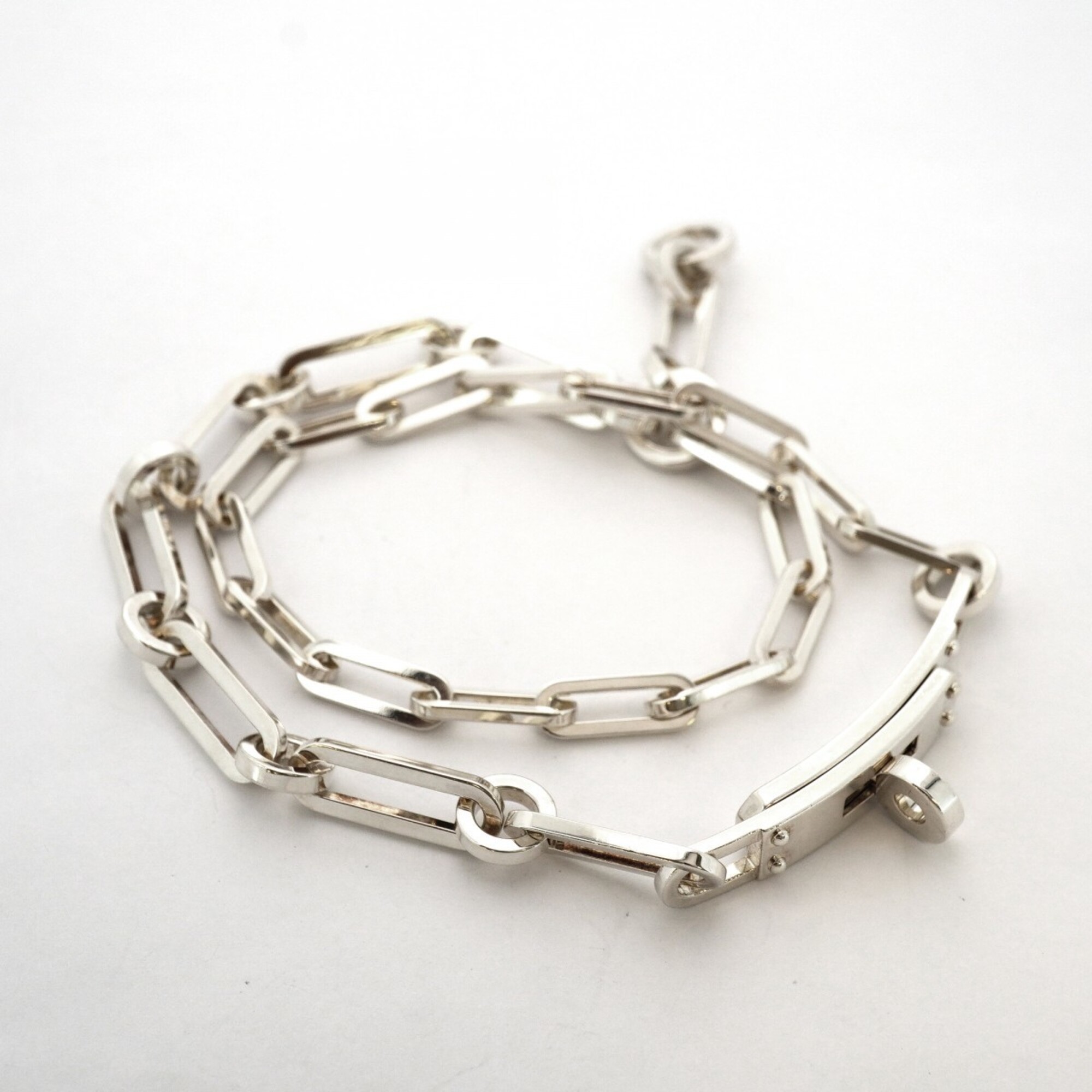Hermès Kelly Chaine Double Tour Bracelet RN0000967