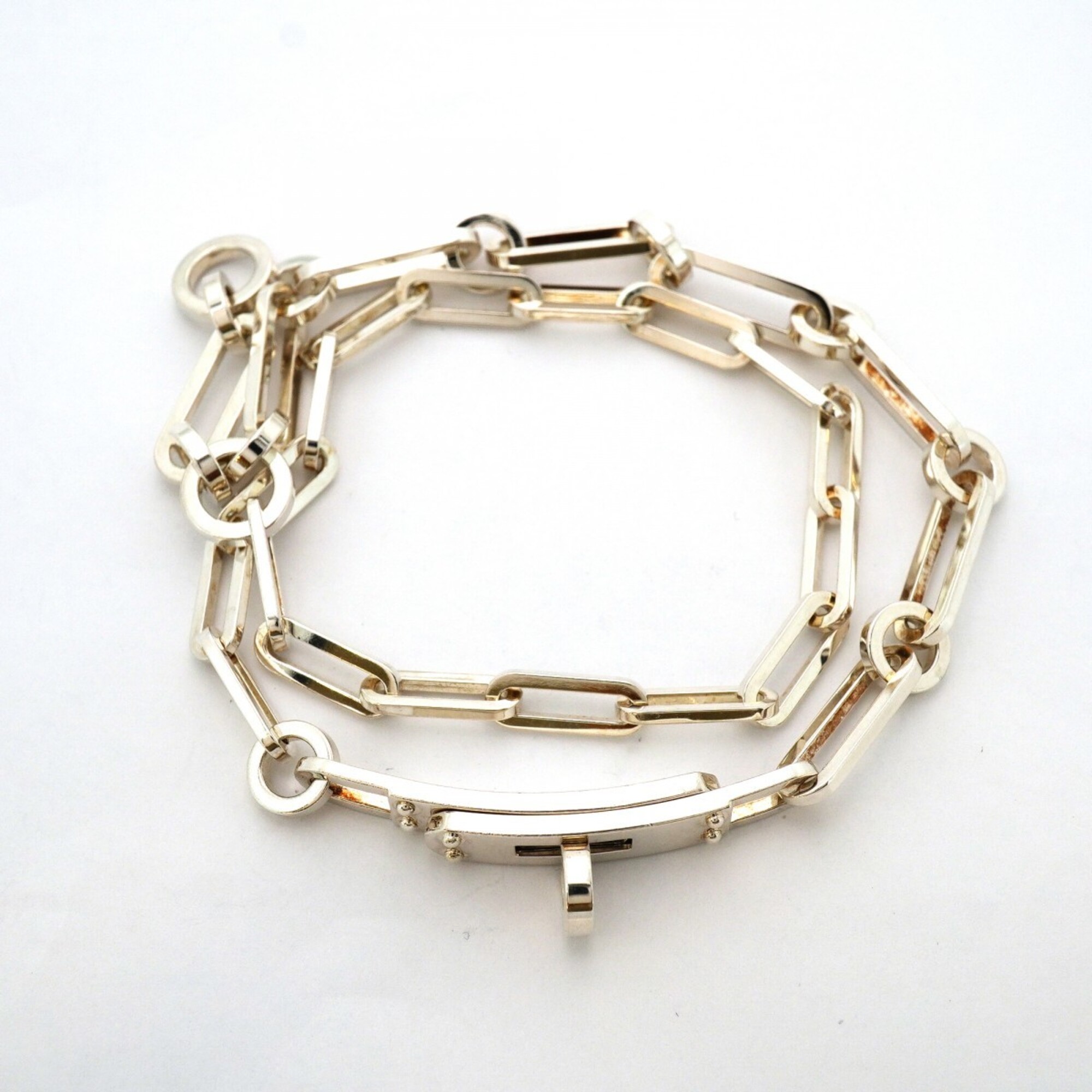 Hermès Kelly Chaine Double Tour Bracelet RN0000967