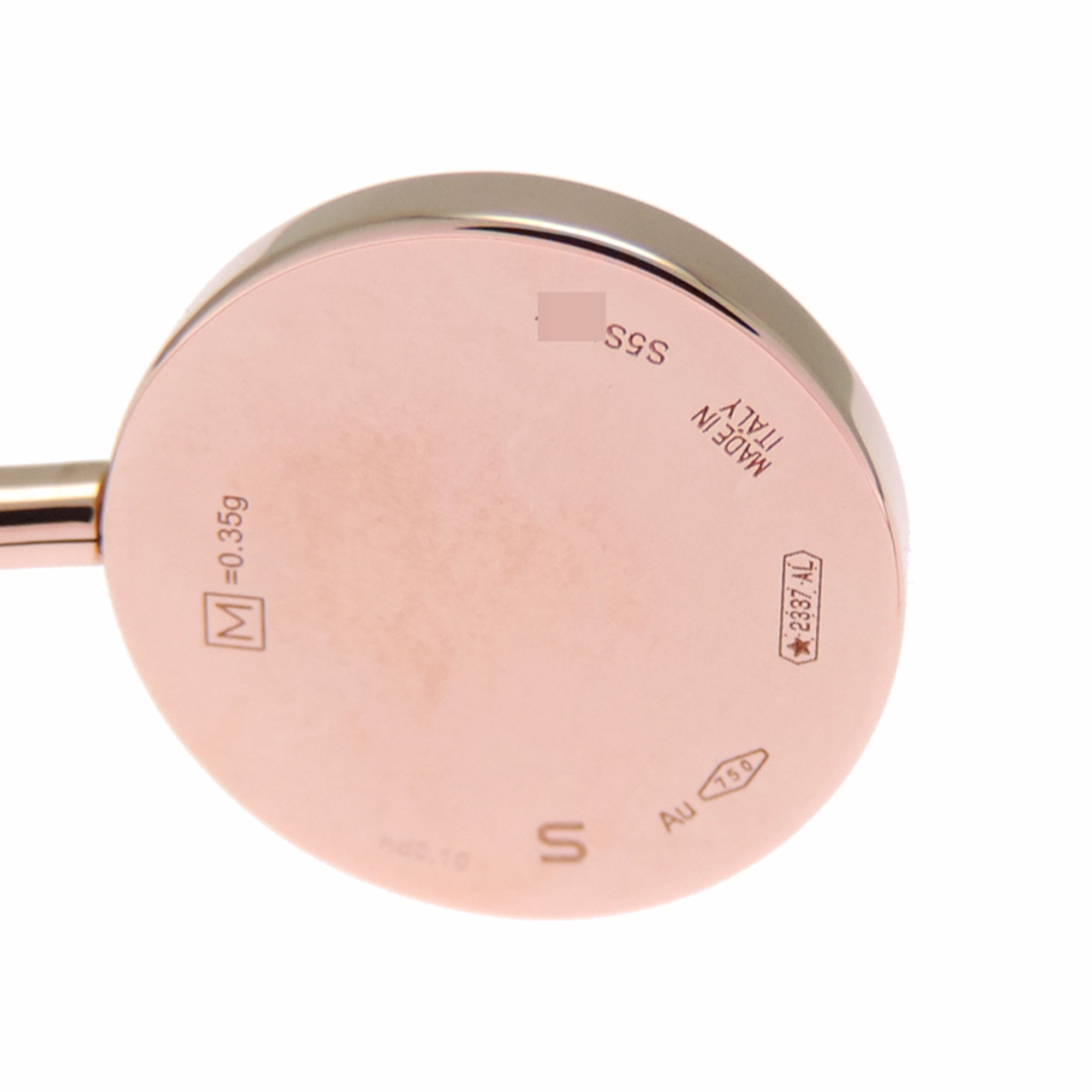 Bvlgari Bvlgari Bracelet Onyx #S Women's 750 Pink Gol RN0001008