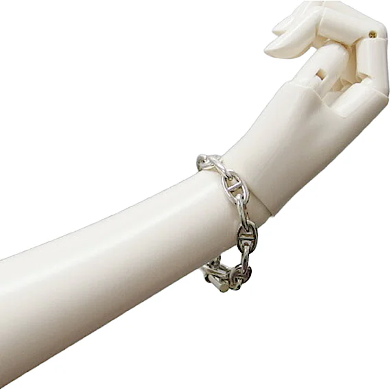 Hermès Chaine d'Ancre GM 12-link silver bracelet RN0001009 Hermès Chaine d'Ancre GM 12-link silver bracelet RN0001009