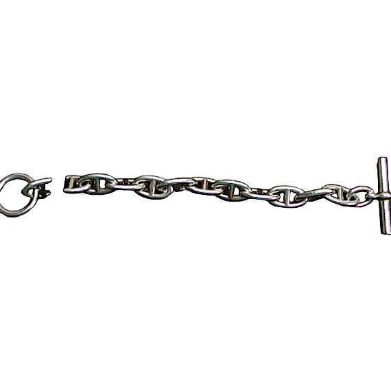 Hermès Chaine d'Ancre GM 12-link silver bracelet RN0001009 Hermès Chaine d'Ancre GM 12-link silver bracelet RN0001009