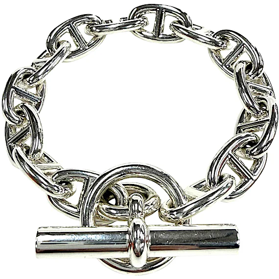 Hermès Chaine d'Ancre MM AG925 Bracelet RN0001023 Hermès Chaine d'Ancre MM AG925 Bracelet RN0001023
