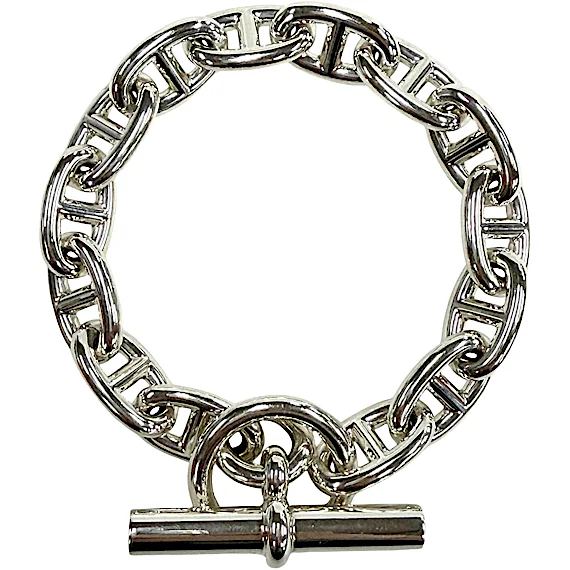 Hermès Chaine d'Ancre MM AG925 Bracelet RN0001023 Hermès Chaine d'Ancre MM AG925 Bracelet RN0001023