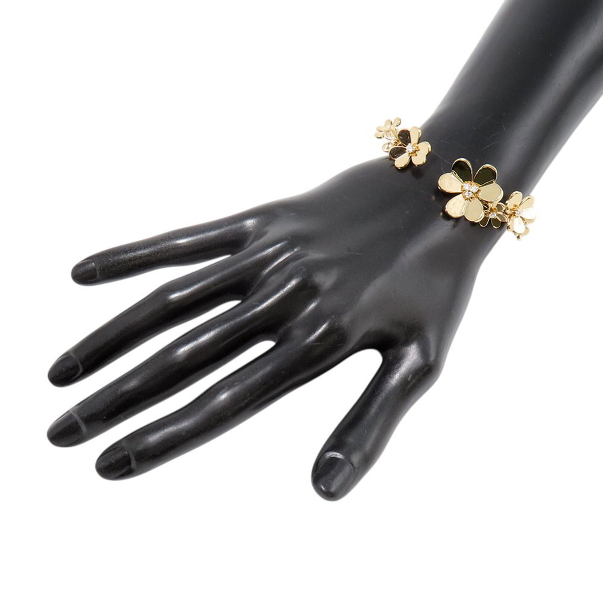 Van Cleef & Arpels Frivole 7 Flower Medium Bracelet RN0001032