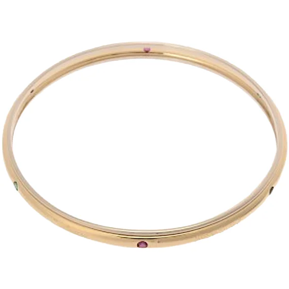 Saint Laurent Emerald Multi-Stone Bracelet RN0001036 Saint Laurent Emerald Multi-Stone Bracelet RN0001036