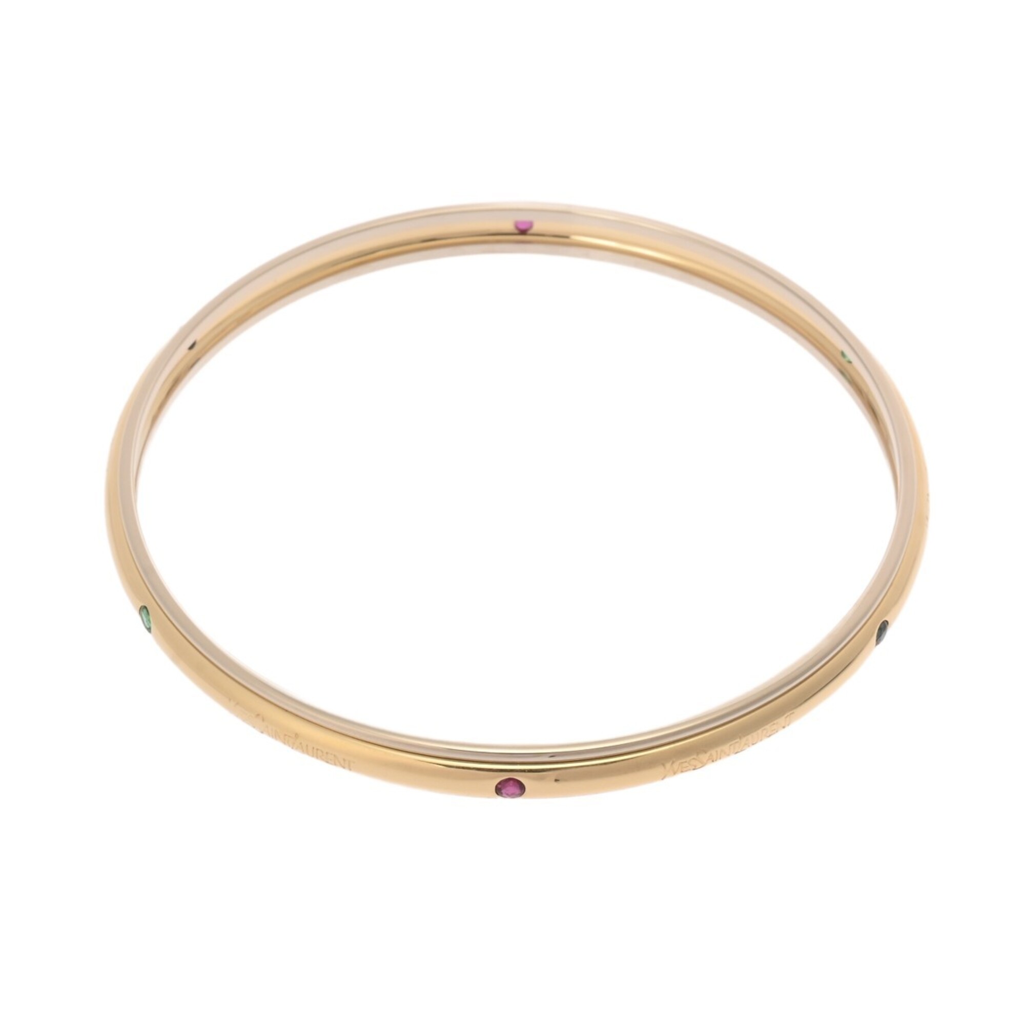 Saint Laurent Emerald Multi-Stone Bracelet RN0001036