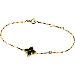 Louis Vuitton Star Blossom 1P Diamond K18 Yellow Gold RN0001047 Louis Vuitton Star Blossom 1P Diamond K18 Yellow Gold RN0001047