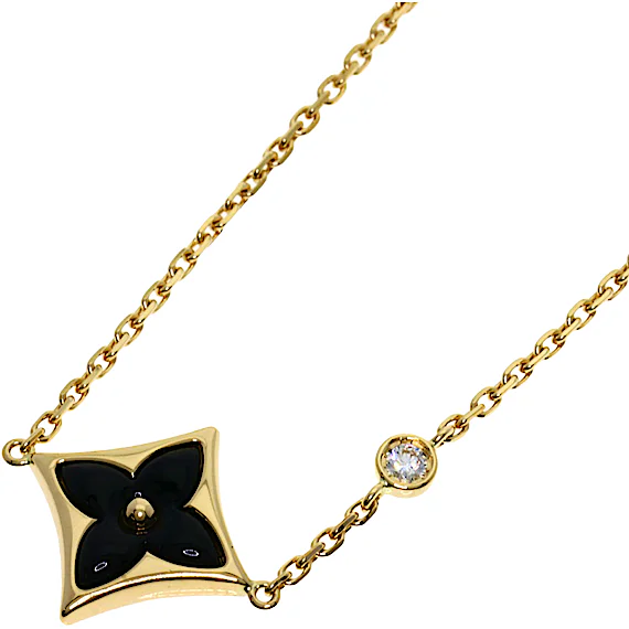 Louis Vuitton Star Blossom 1P Diamond K18 Yellow Gold RN0001047 Louis Vuitton Star Blossom 1P Diamond K18 Yellow Gold RN0001047