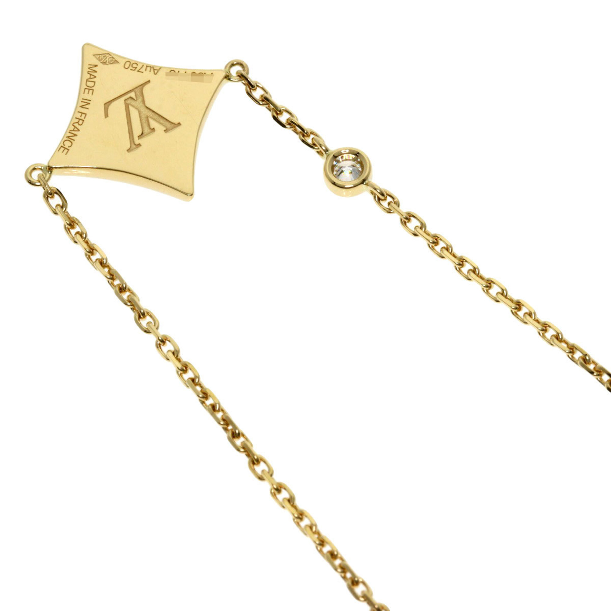 Louis Vuitton Star Blossom 1P Diamond K18 Yellow Gold RN0001047
