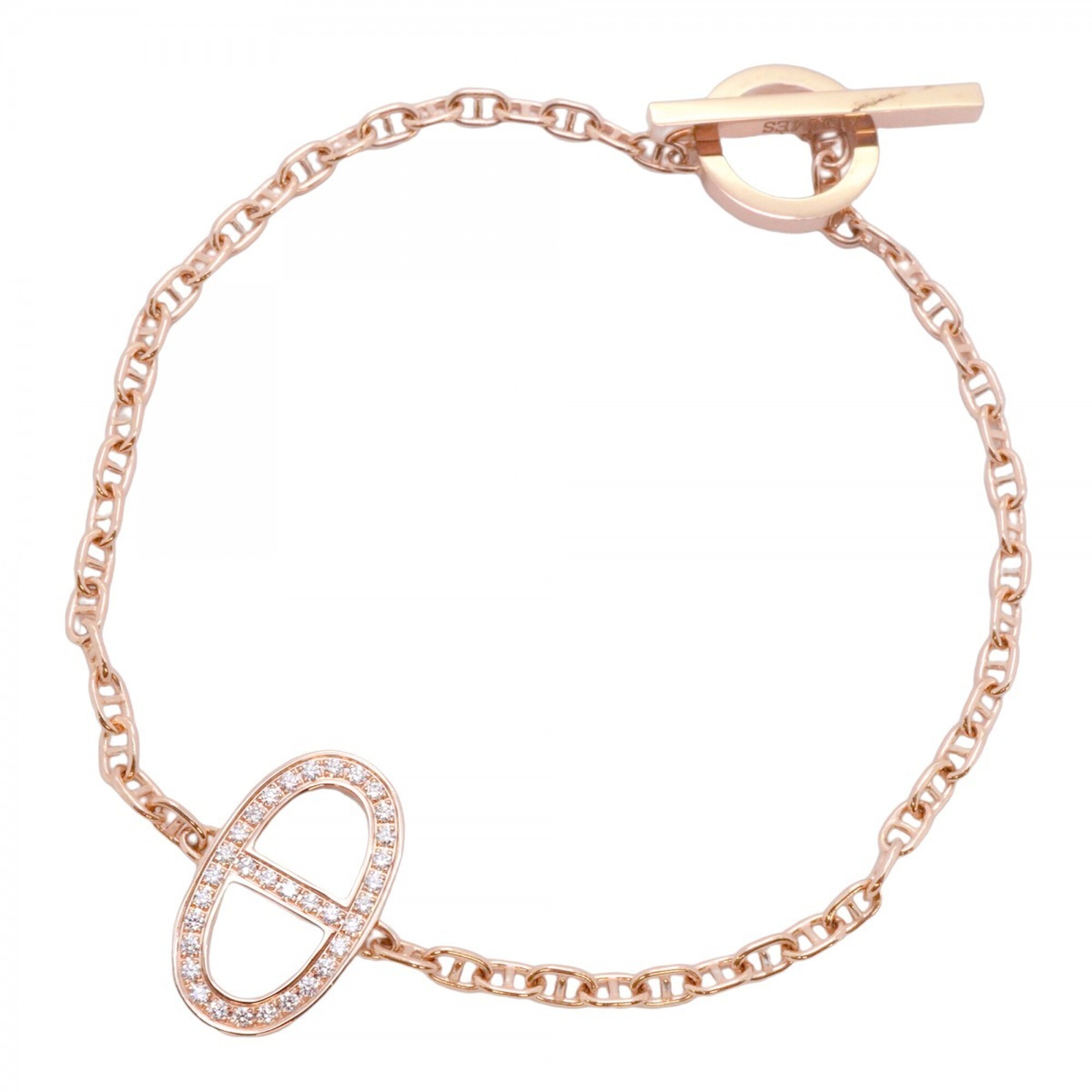 Hermès Chaine d'Ancre Contour Bracelet RN0001119