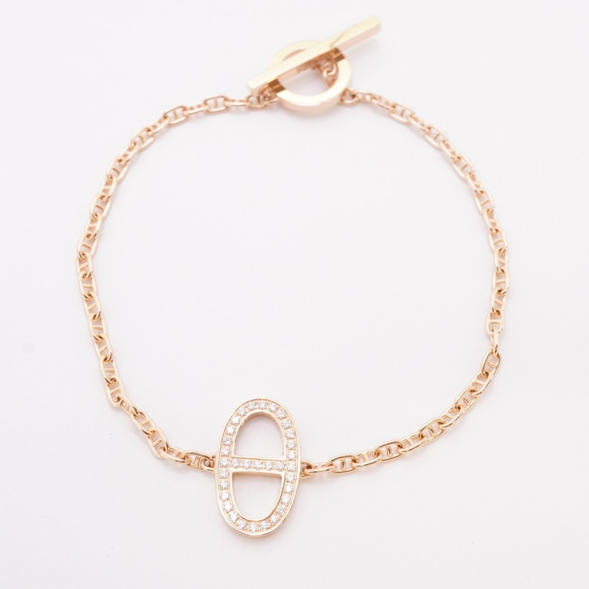 Hermès Chaine d'Ancre Contour Bracelet RN0001119