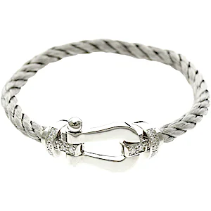 Fred Fred Force 10 Bracelet With Half Diamonds RN0001145 Fred Fred Force 10 Bracelet With Half Diamonds RN0001145