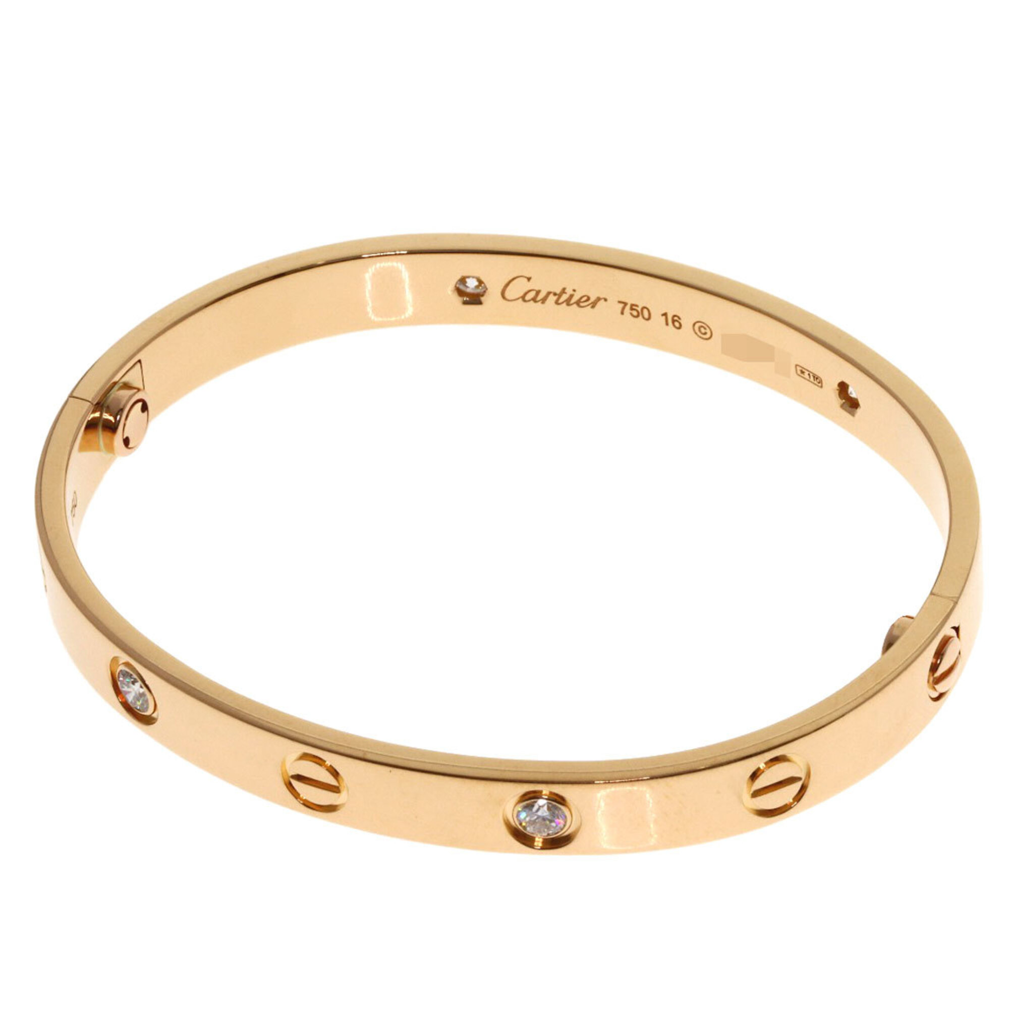 Cartier Love Bracelet Classic Half Diamond RN0001154