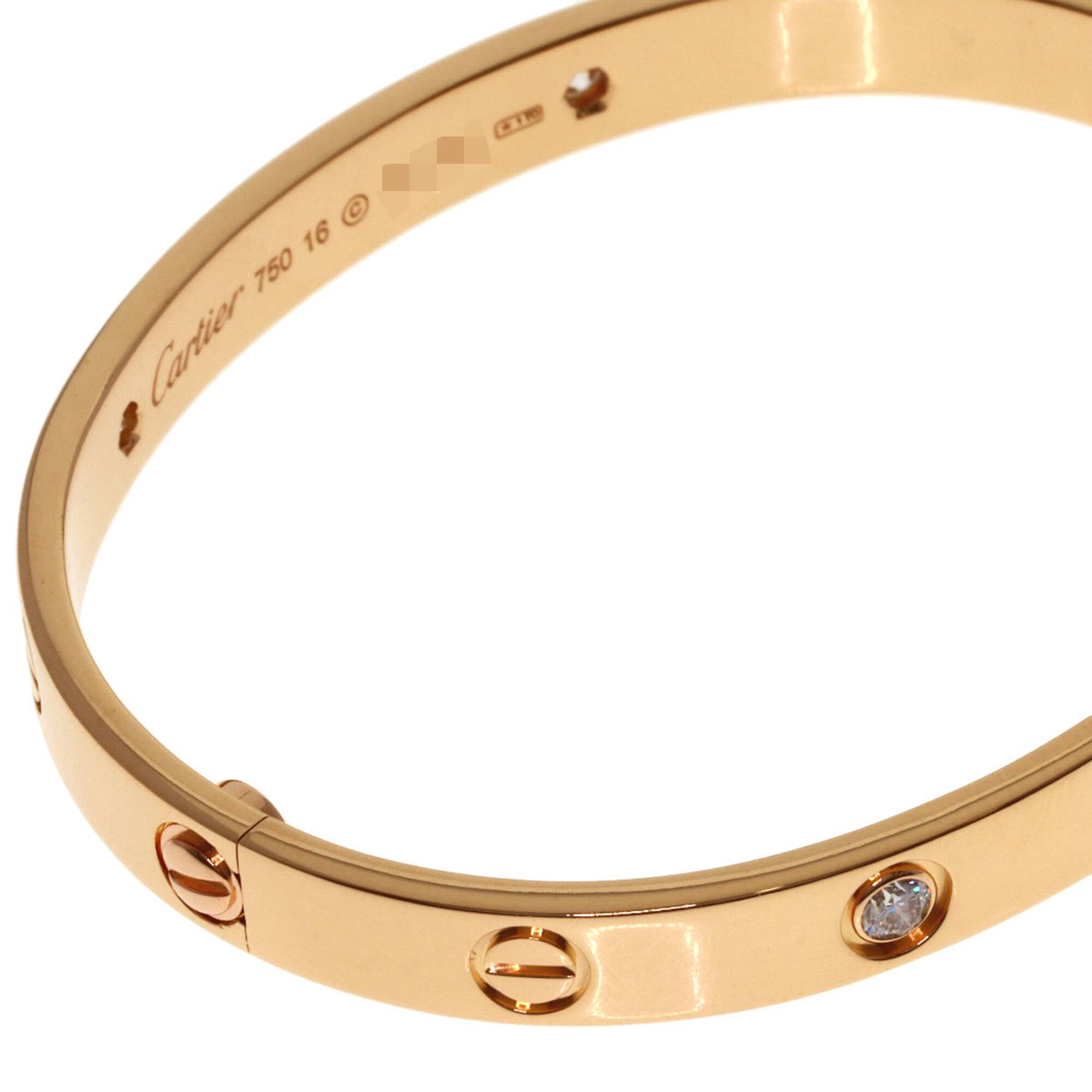 Cartier Love Bracelet Classic Half Diamond RN0001154