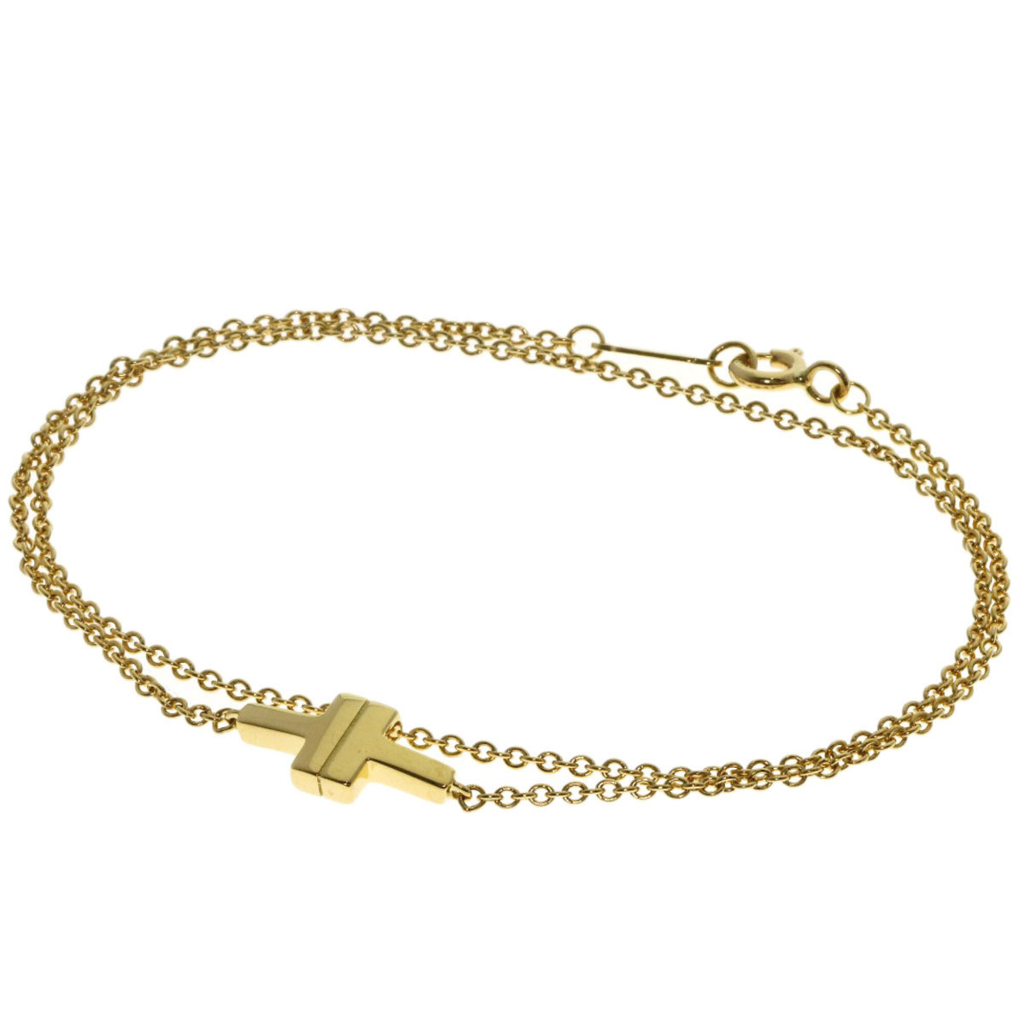 Tiffany T TOW Double Chain Bracelet RN0001155