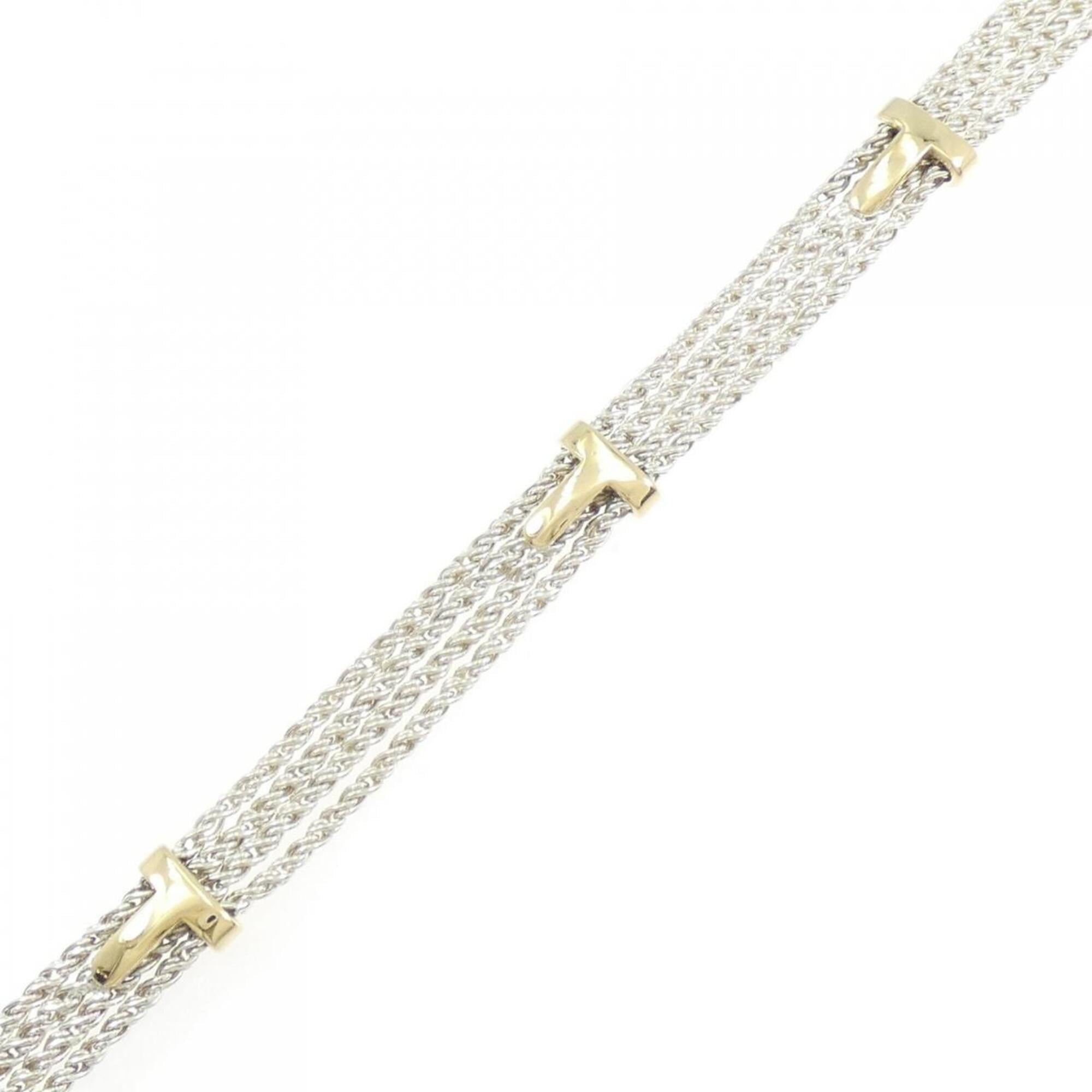 Tiffany 925 750YG Bracelet RN0001161