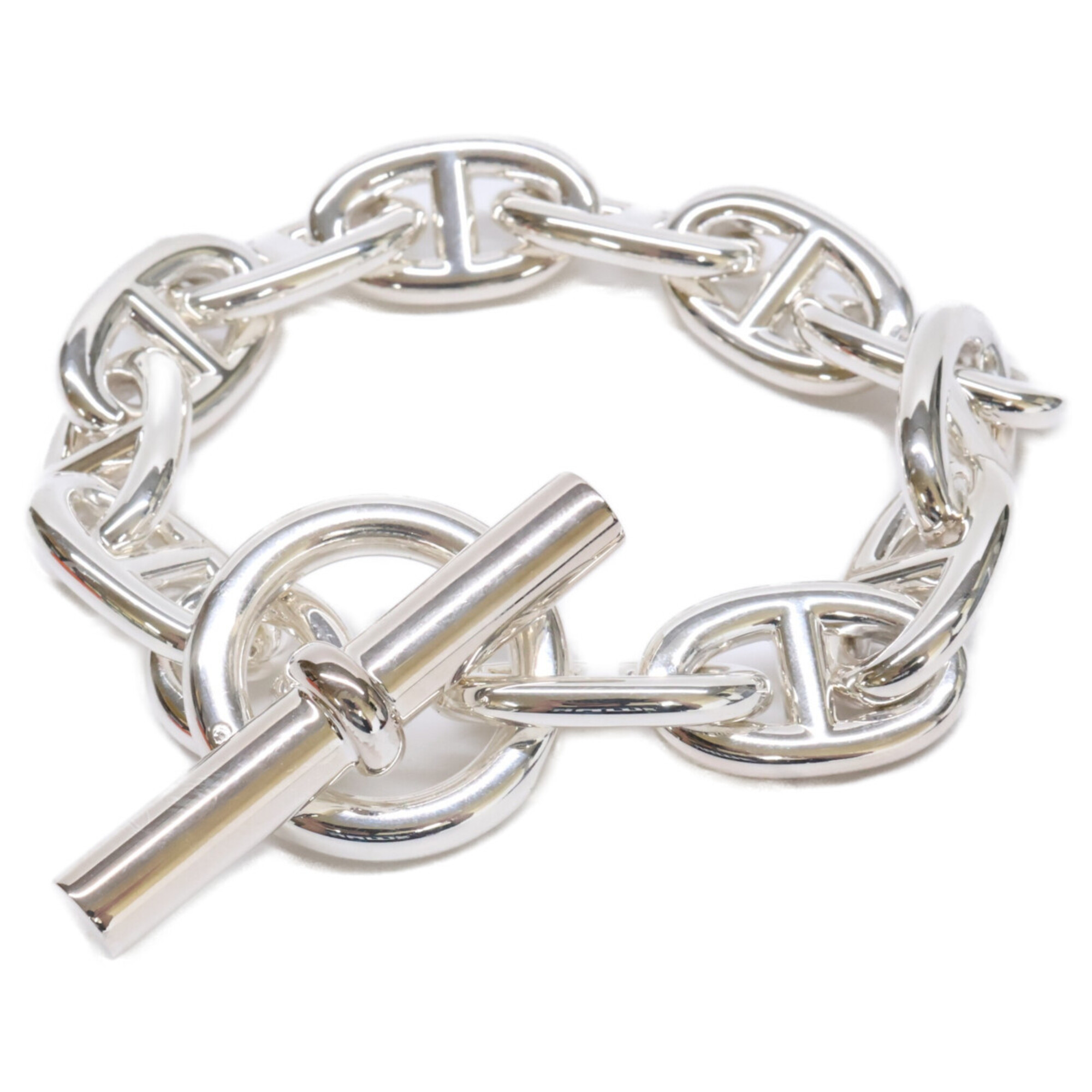 Hermès Chaine d'Ancre TGM 12-link bracelet RN0001201