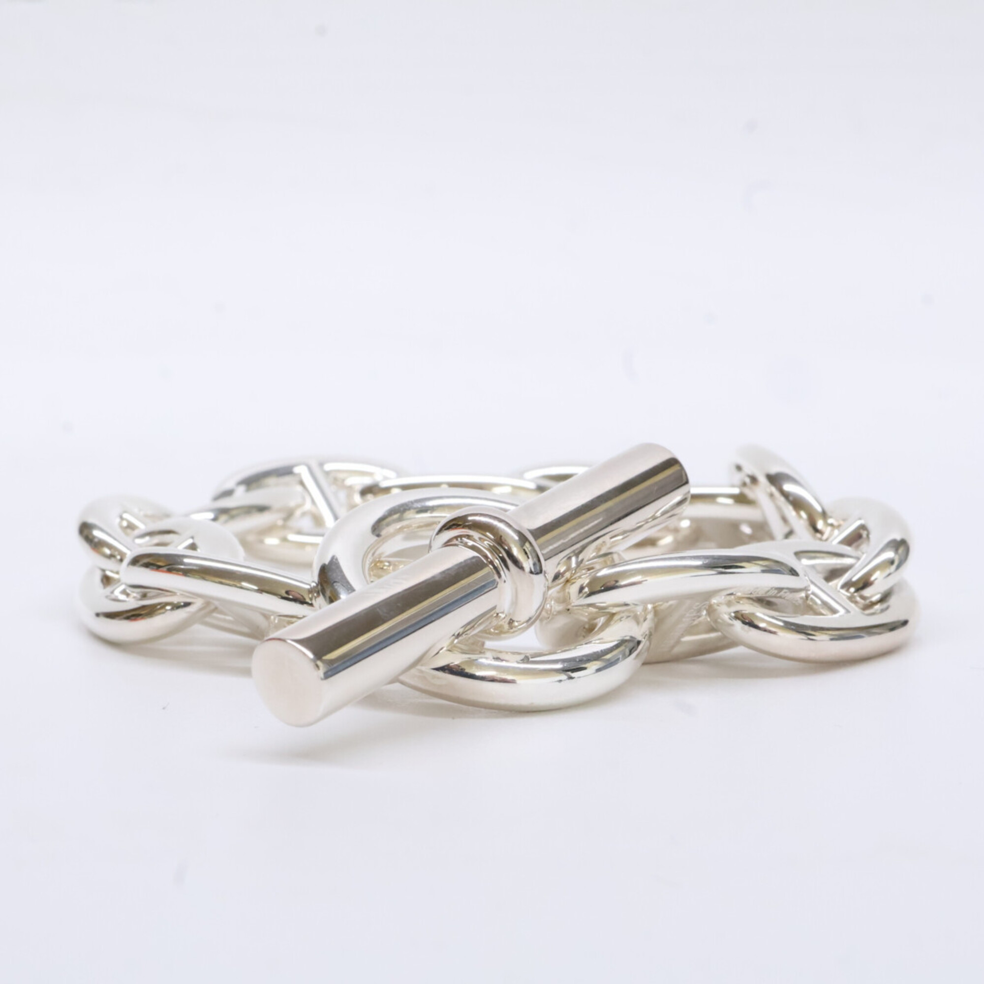 Hermès Chaine d'Ancre TGM 12-link bracelet RN0001201