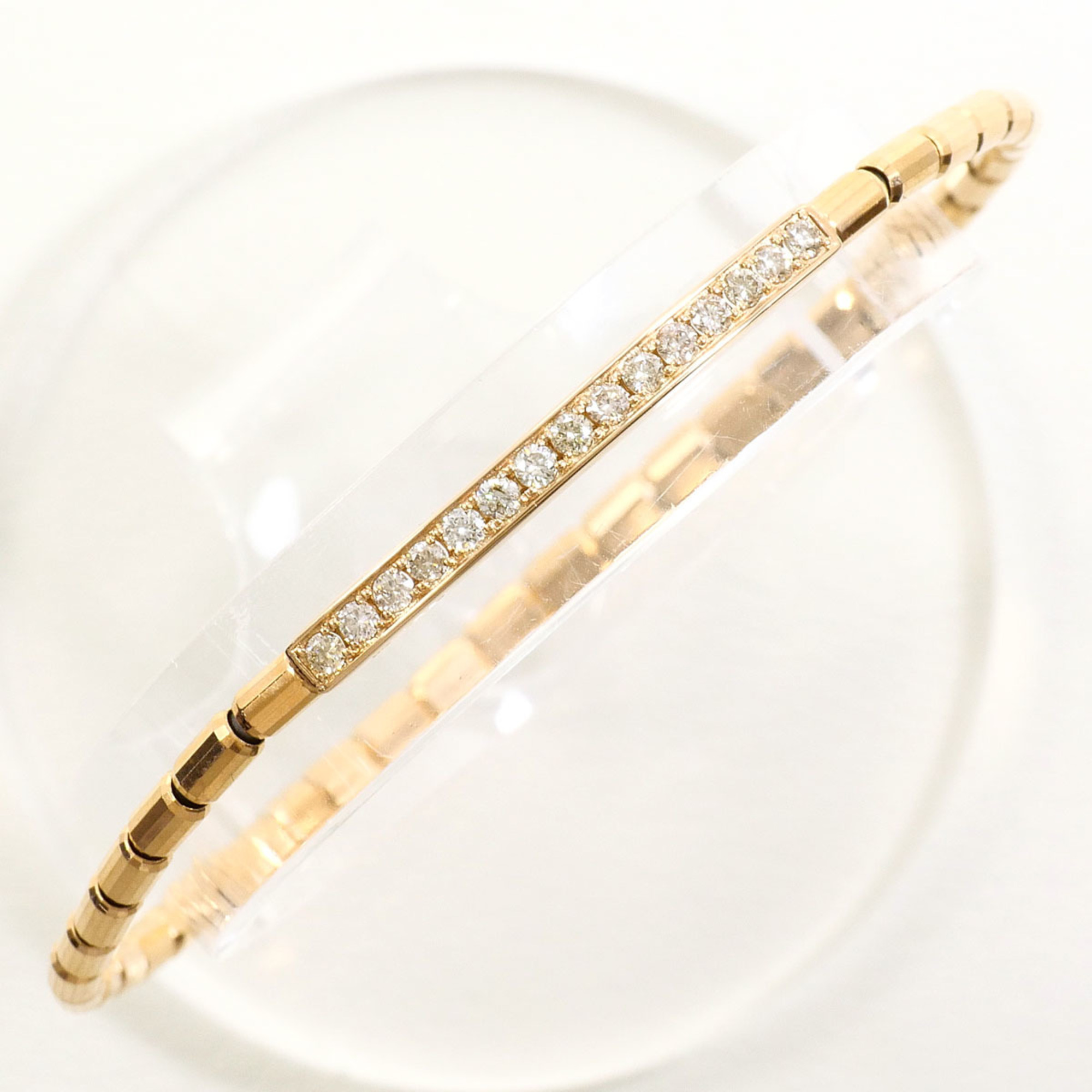 Unbranded 18K Pink Gold Bracelet with Diamonds RN0001243