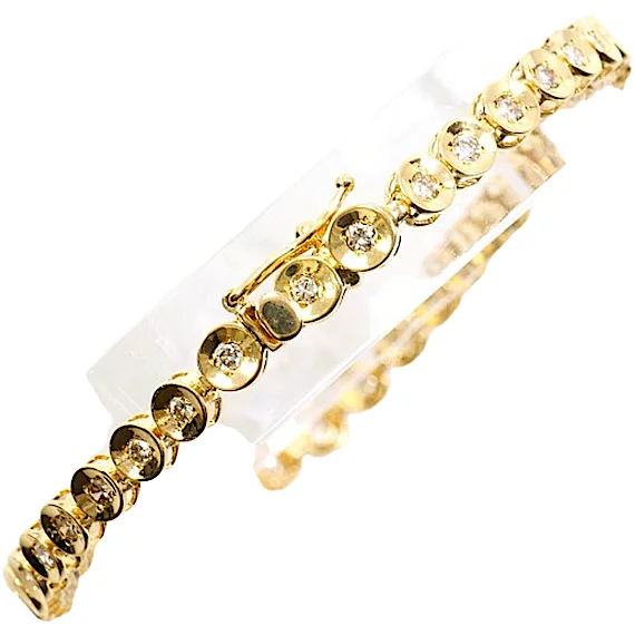 Unbranded 18K Yellow Gold Diamond Bracelet RN0001264 Unbranded 18K Yellow Gold Diamond Bracelet RN0001264