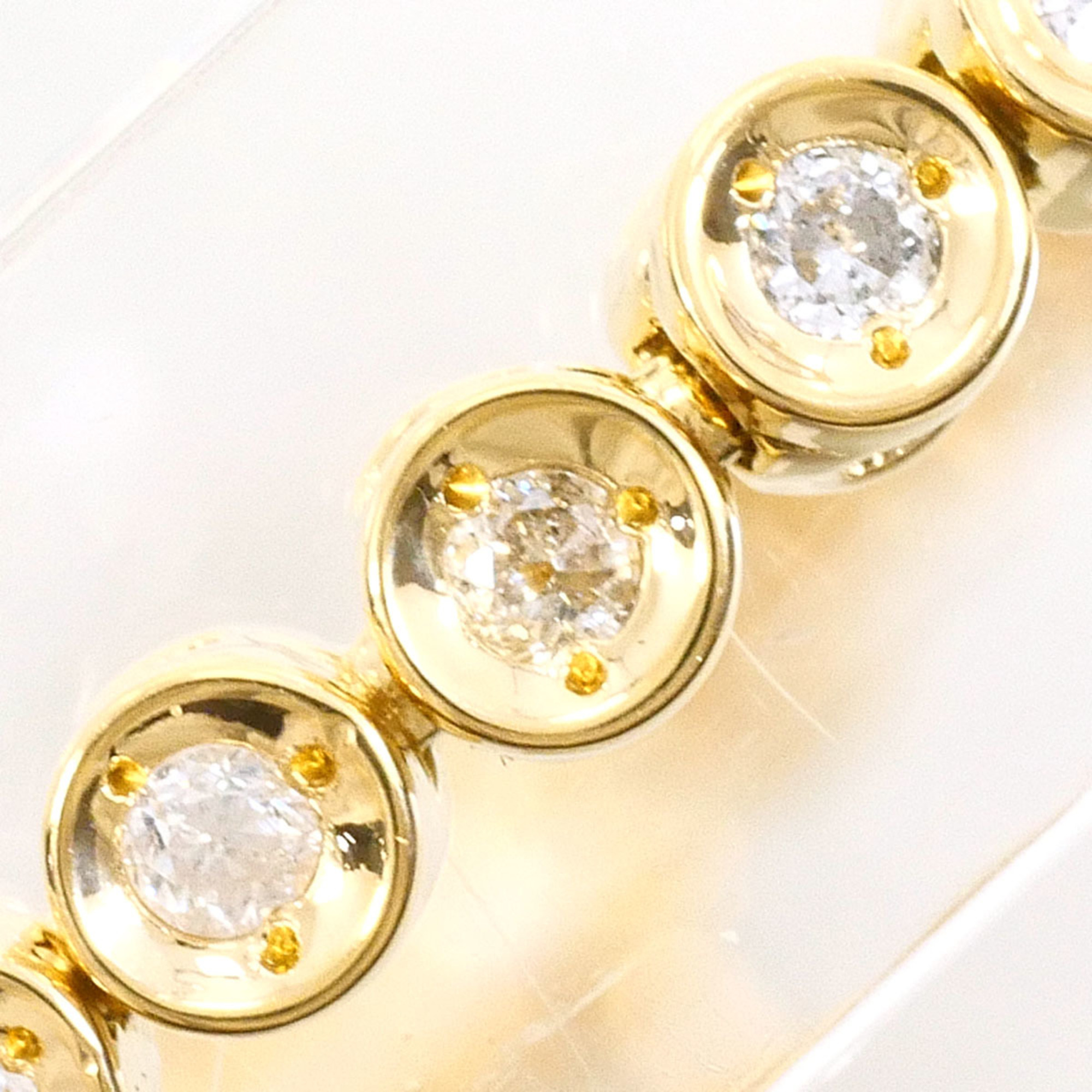 Unbranded 18K Yellow Gold Diamond Bracelet RN0001267