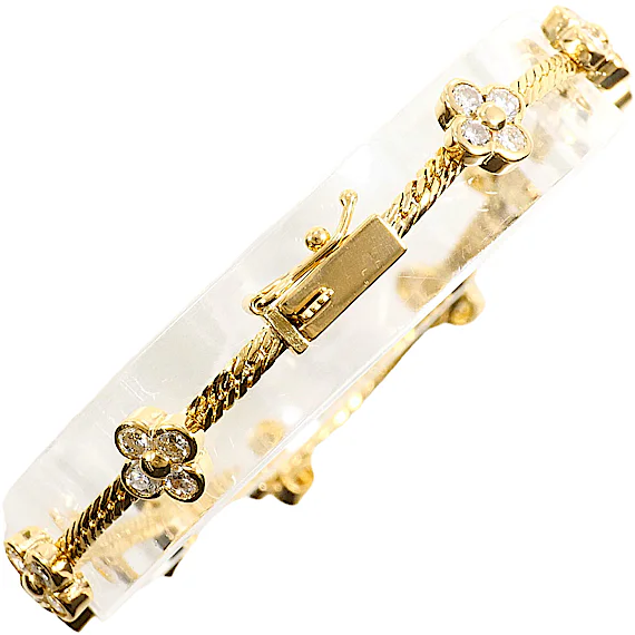 Unbranded 18K Yellow Gold Diamond Bracelet RN0001268 Unbranded 18K Yellow Gold Diamond Bracelet RN0001268