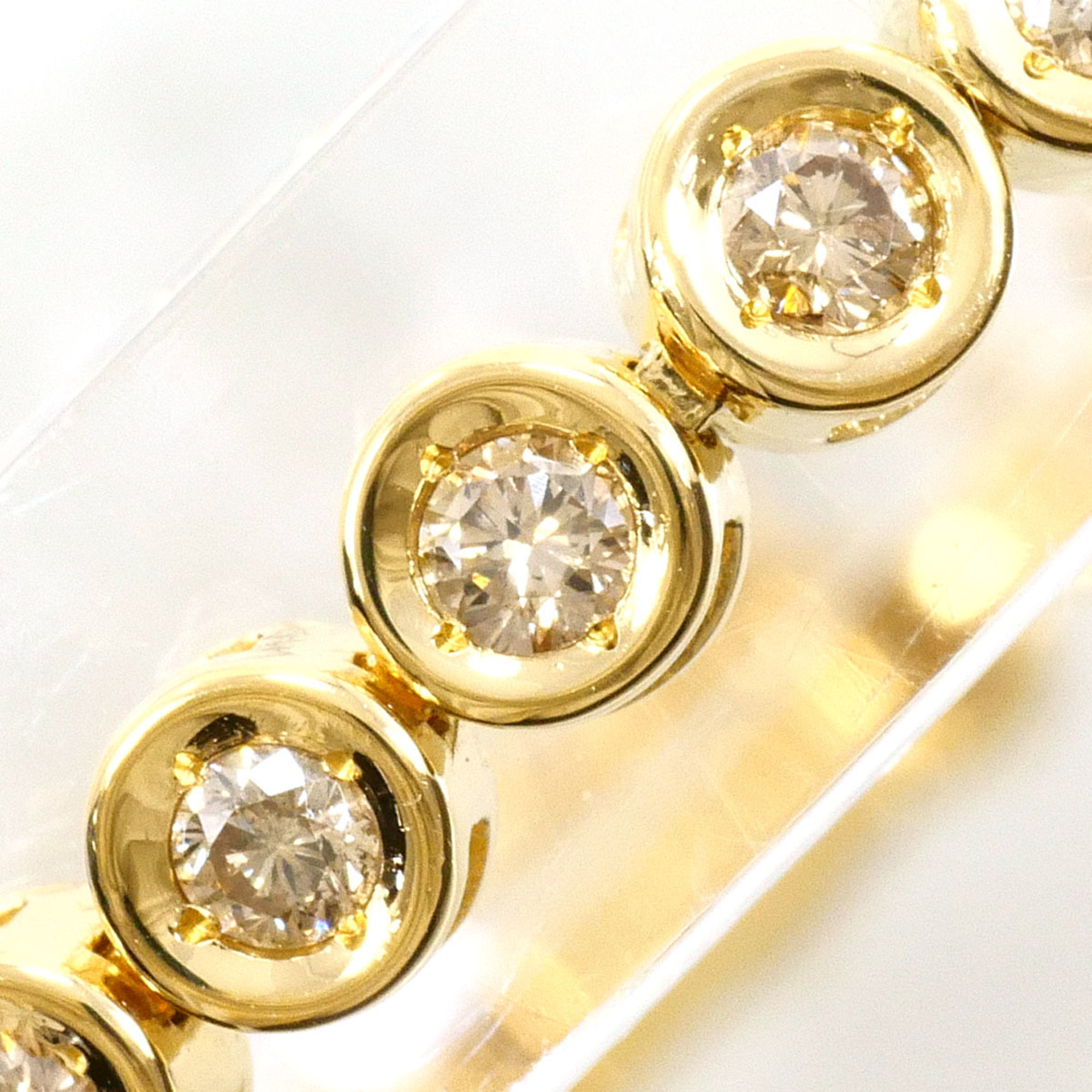 Unbranded 18K Yellow Gold Diamond Bracelet RN0001269