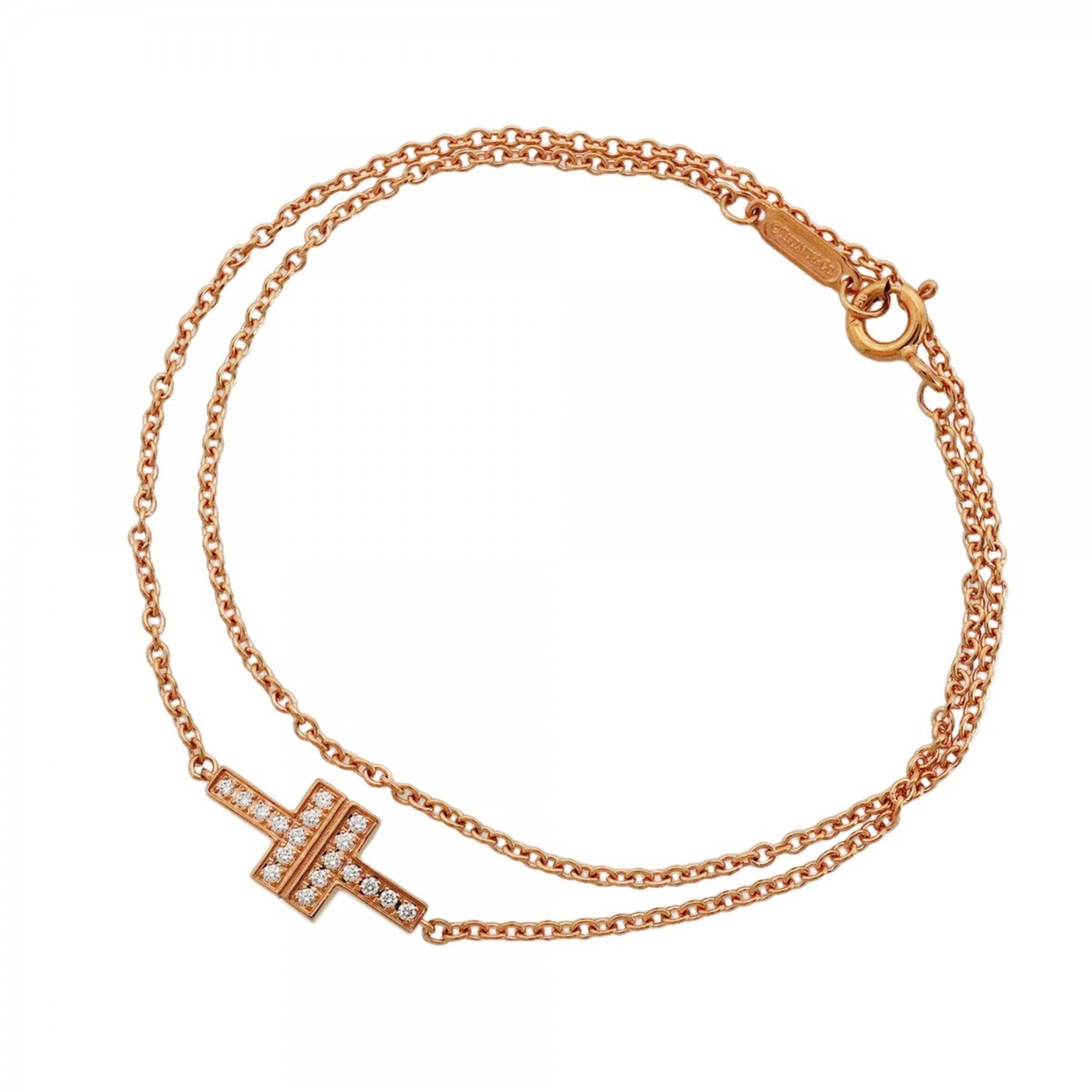Tiffany TTWO Double Chain Bracelet RN0001274