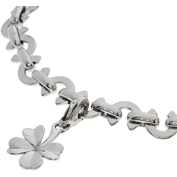 Chanel Coco C Logo Clover Charm Bracelet RN0001310 Chanel Coco C Logo Clover Charm Bracelet RN0001310