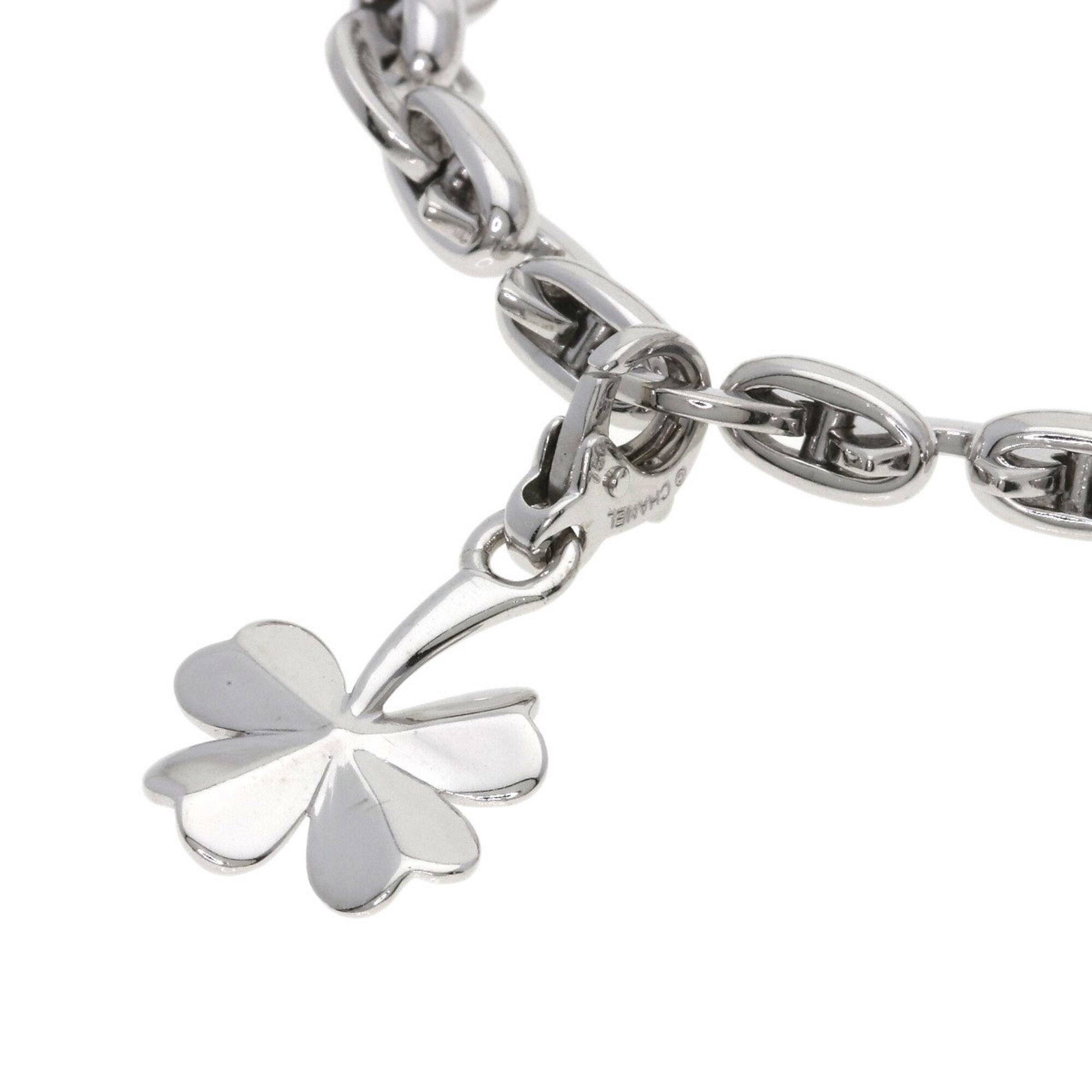 Chanel Coco C Logo Clover Charm Bracelet RN0001310