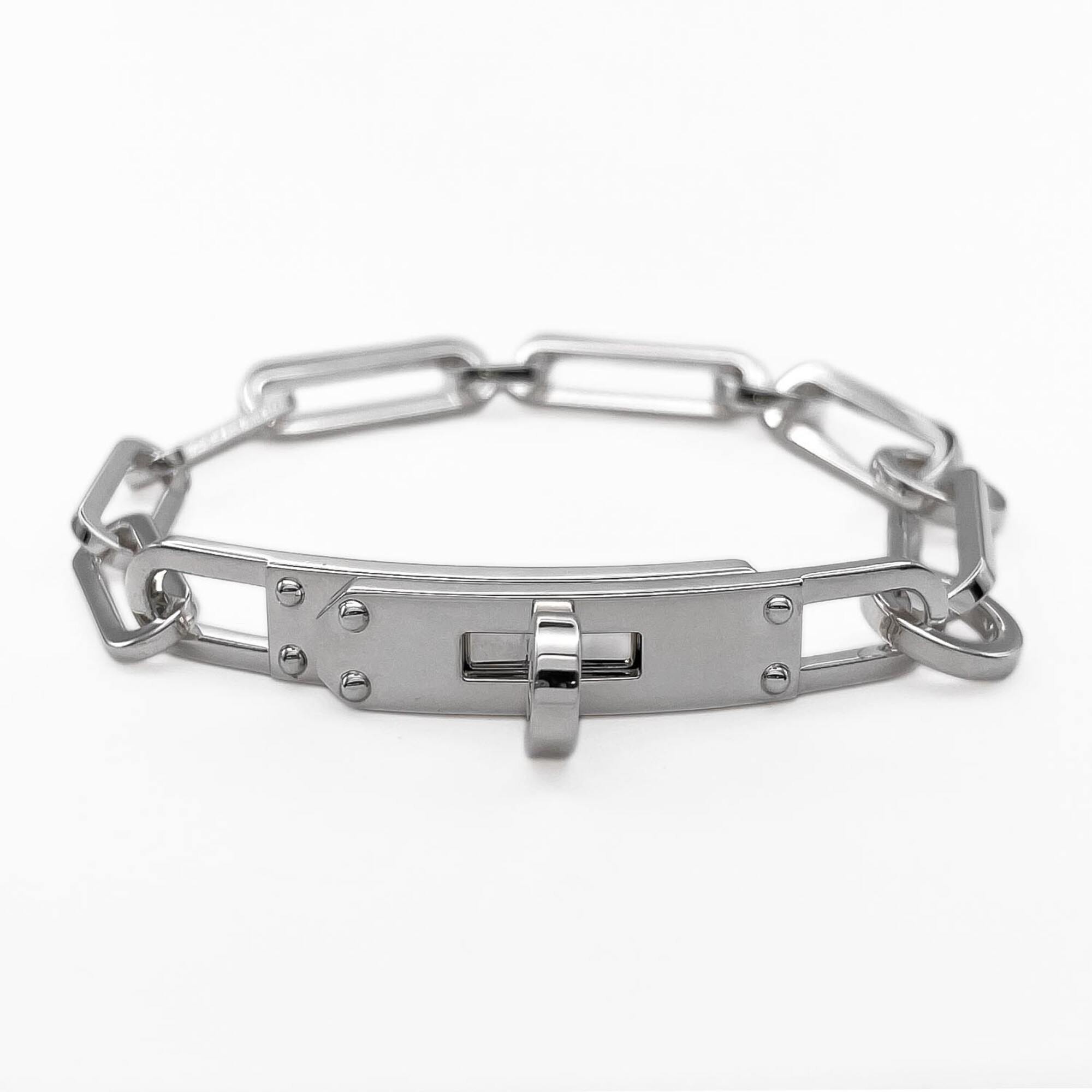Hermès Chaine Kelly Chain Bracelet RN0001316