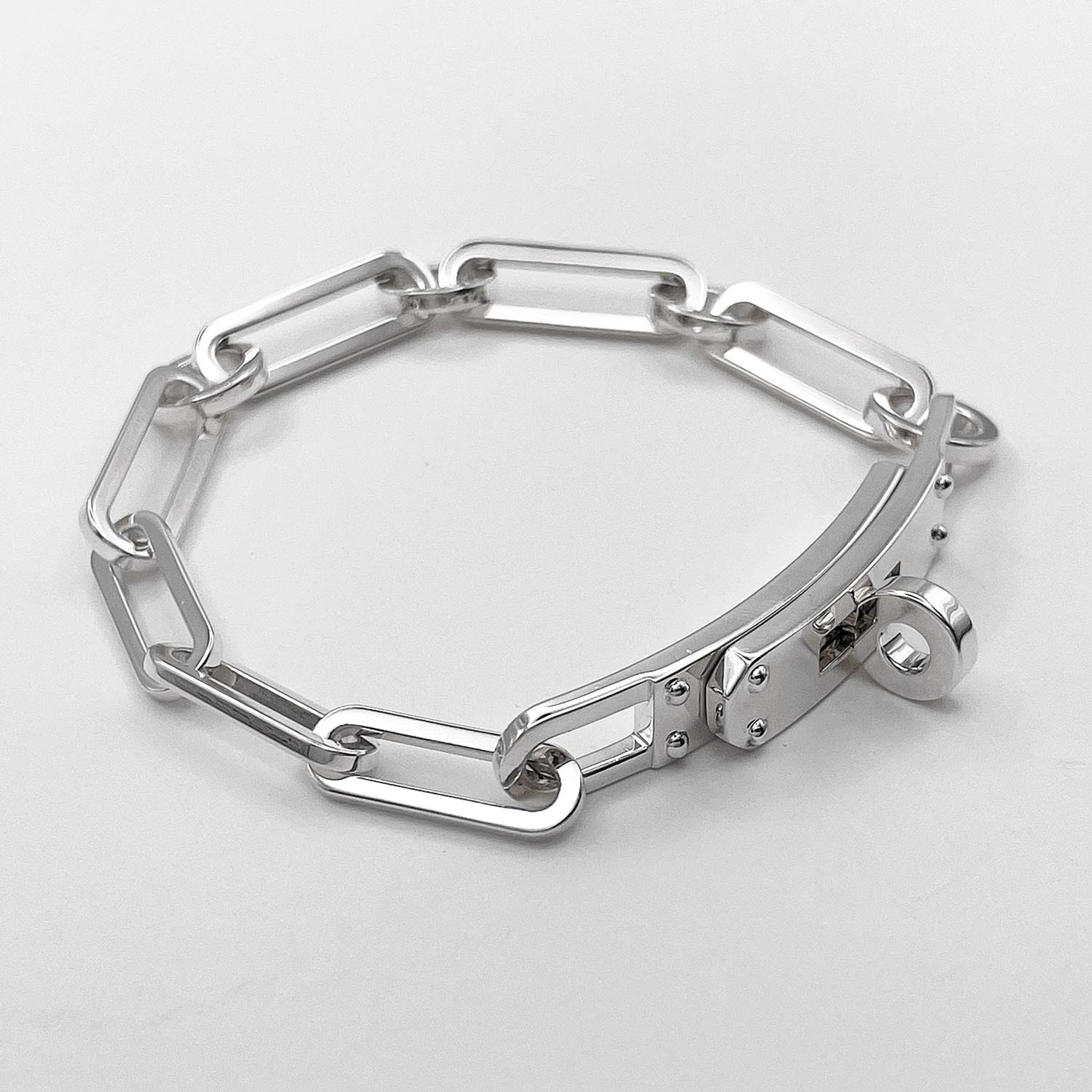 Hermès Chaine Kelly Chain Bracelet RN0001316