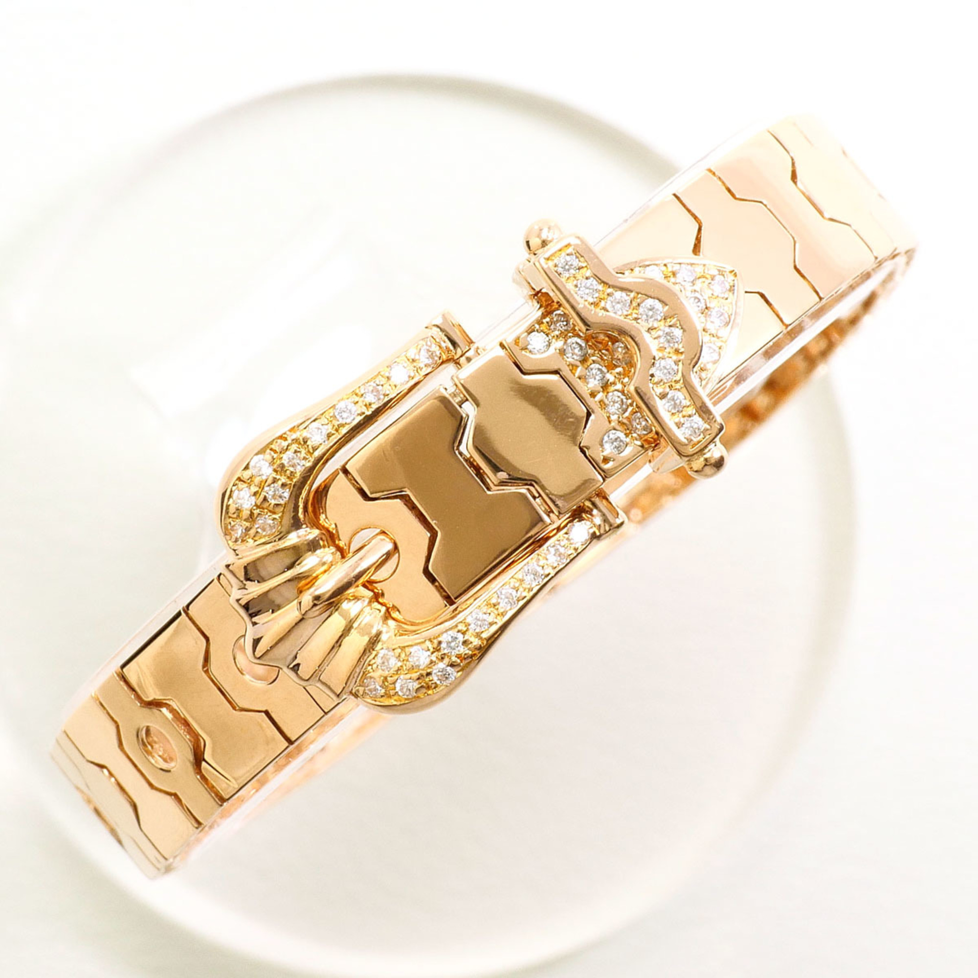 Unbranded Pink Gold Bracelet with Zirconia RN0001343