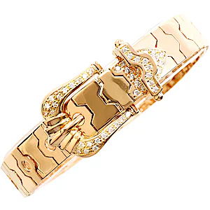 Unbranded Pink Gold Bracelet with Zirconia RN0001343 Unbranded Pink Gold Bracelet with Zirconia RN0001343