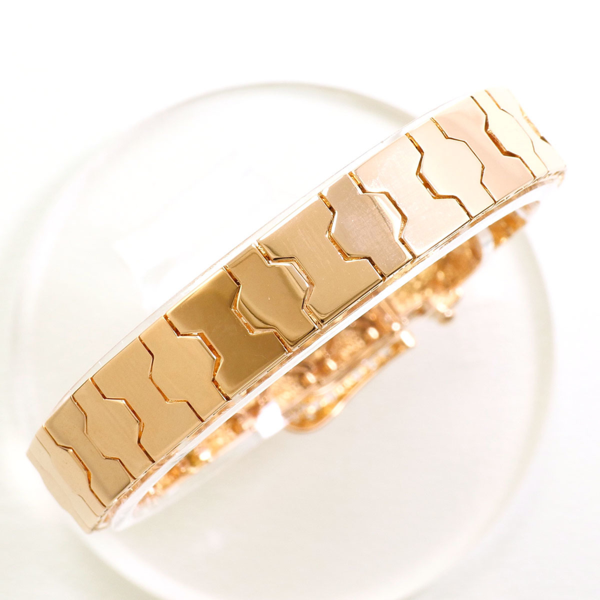 Unbranded Pink Gold Bracelet with Zirconia RN0001343