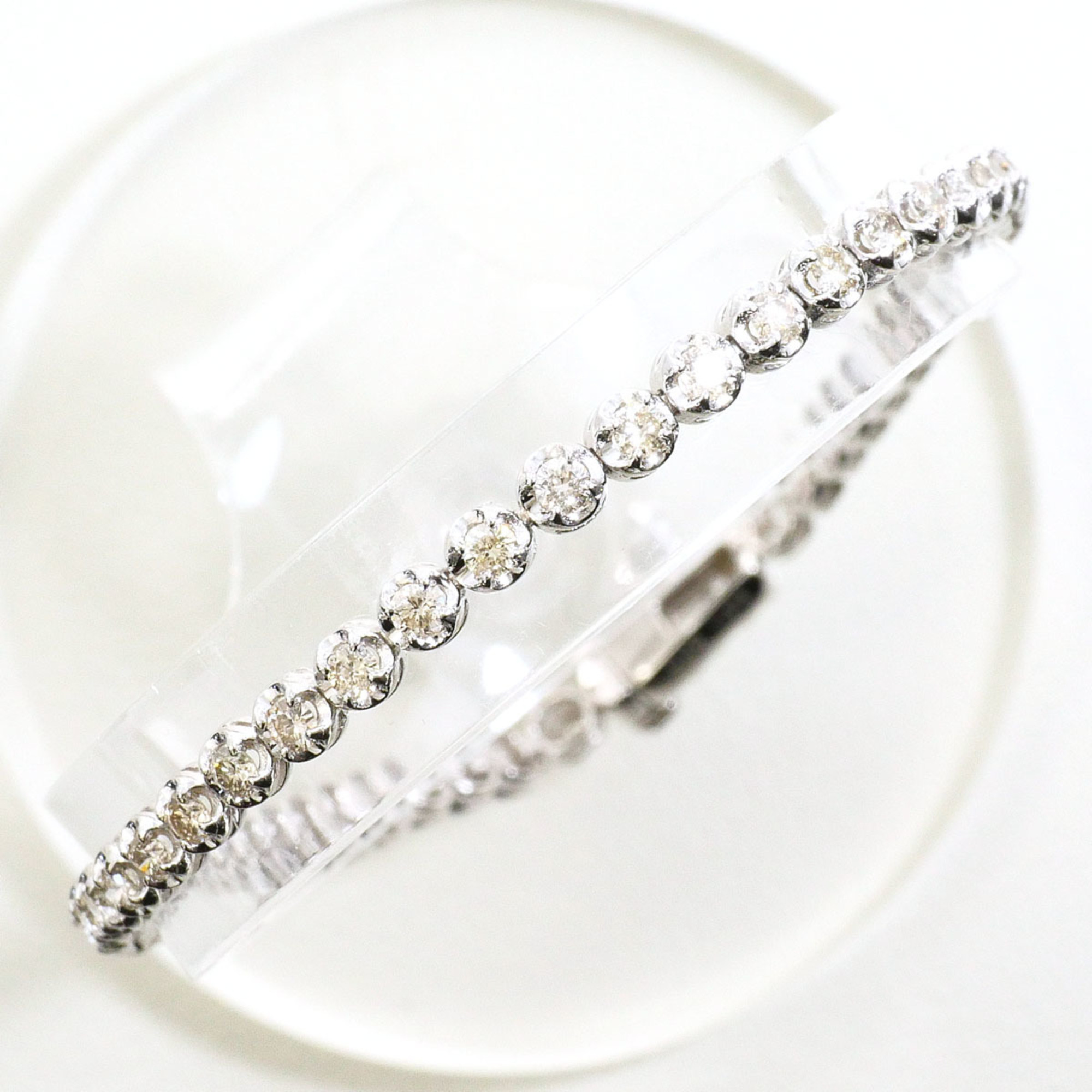 Unbranded PT900 Platinum Bracelet 2.00ct Diamonds RN0001374