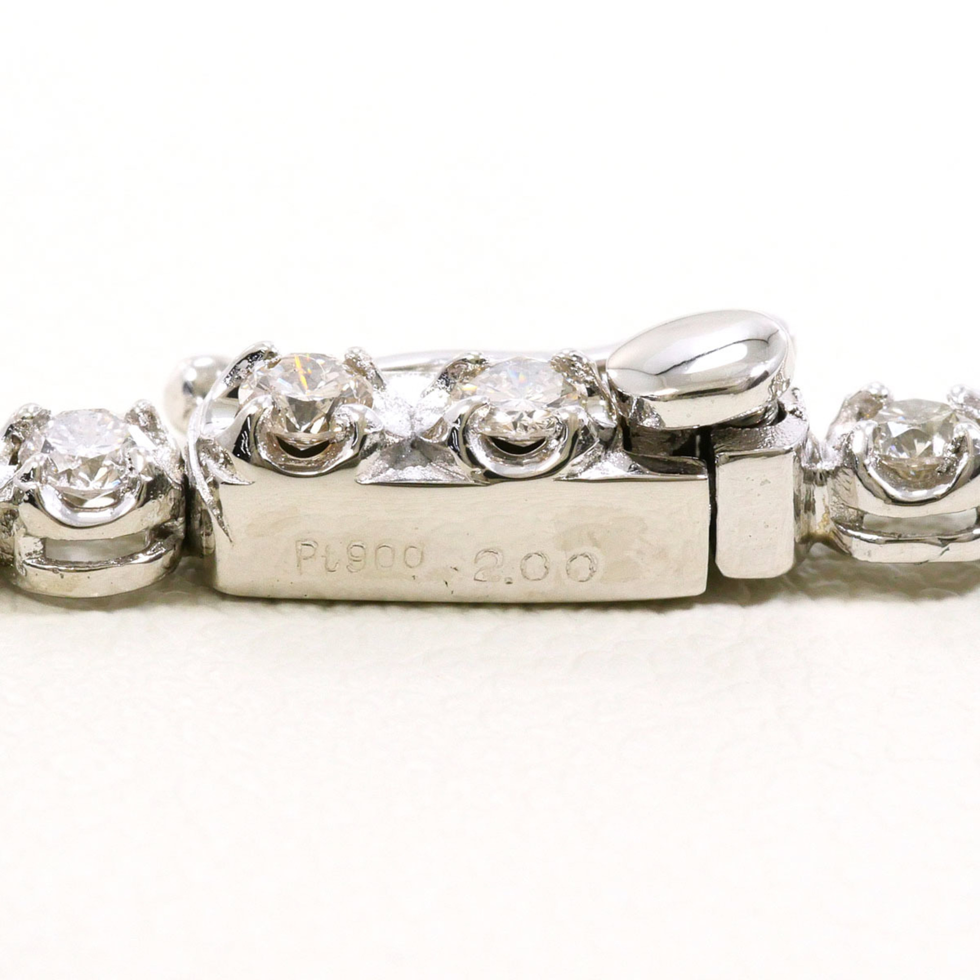 Unbranded PT900 Platinum Bracelet 2.00ct Diamonds RN0001374