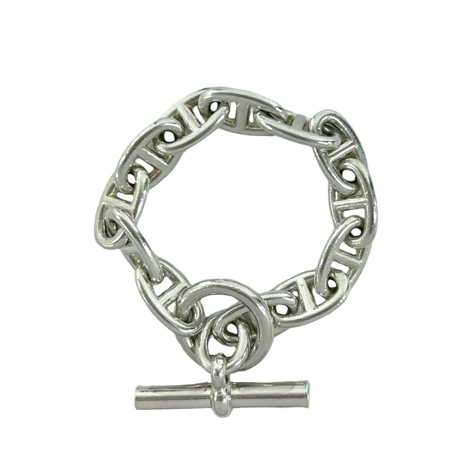 Hermès Chaine d'Ancre TGM 12-link bracelet RN0001377