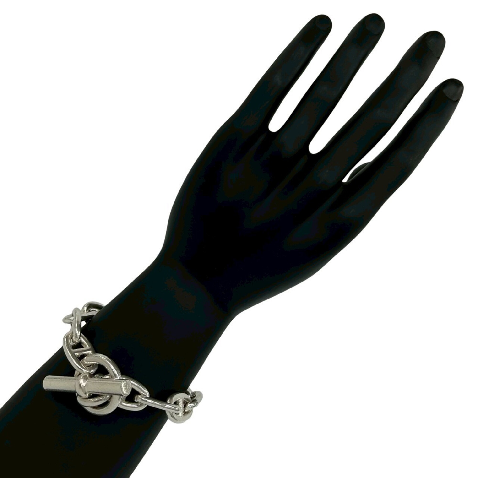 Hermès Chaine d'Ancre TGM 12-link bracelet RN0001377