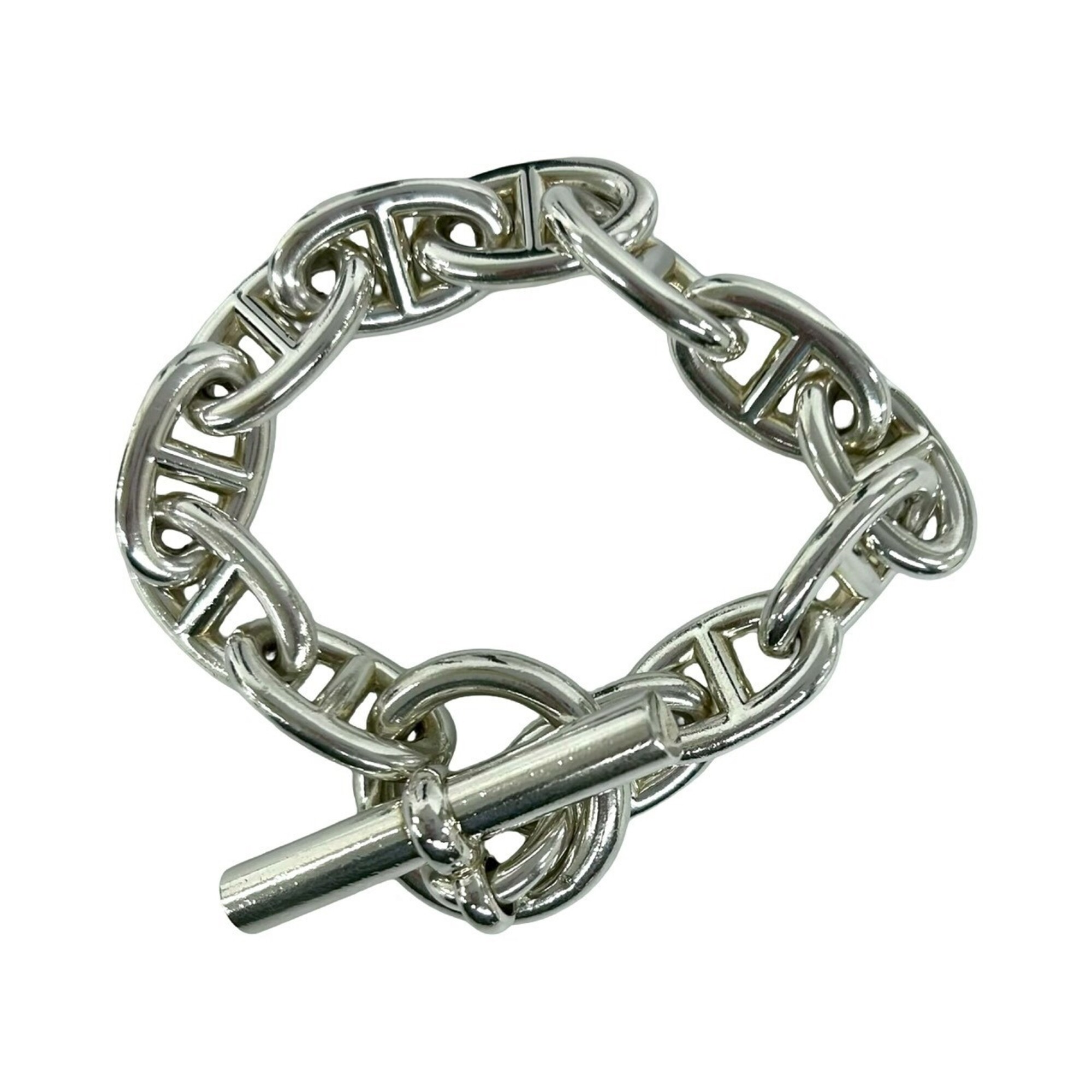 Hermès Chaine d'Ancre TGM 12-link bracelet RN0001378