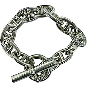 Hermès Chaine d'Ancre TGM 12-link bracelet RN0001378 Hermès Chaine d'Ancre TGM 12-link bracelet RN0001378