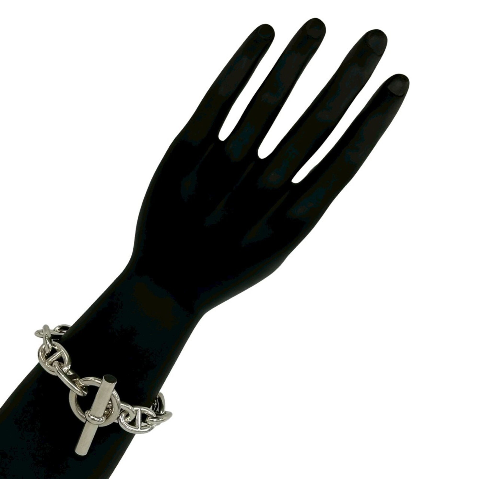 Hermès Chaine d'Ancre TGM 12-link bracelet RN0001378