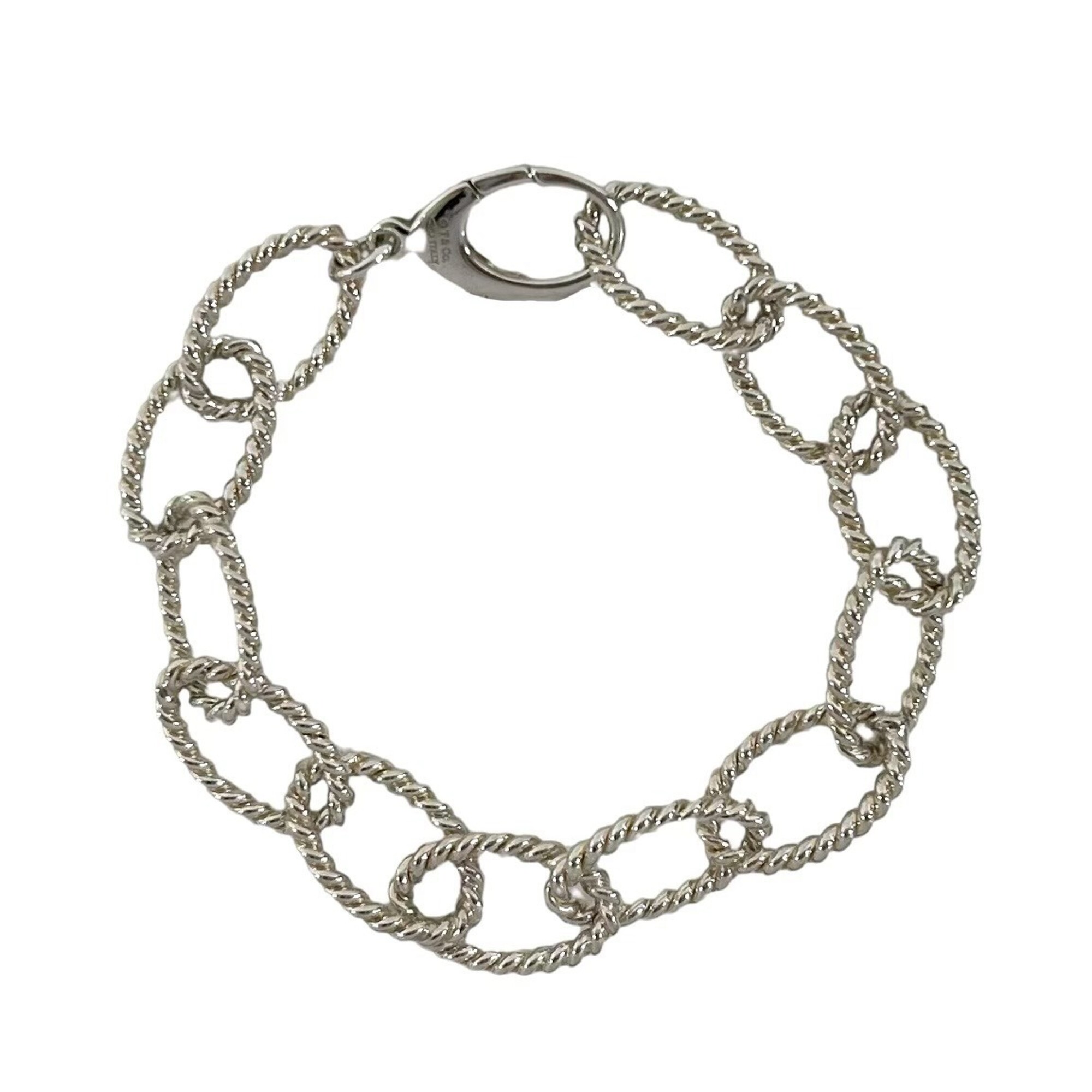 Tiffany Tiffany Vintage Twist Circle Bracelet RN0001391