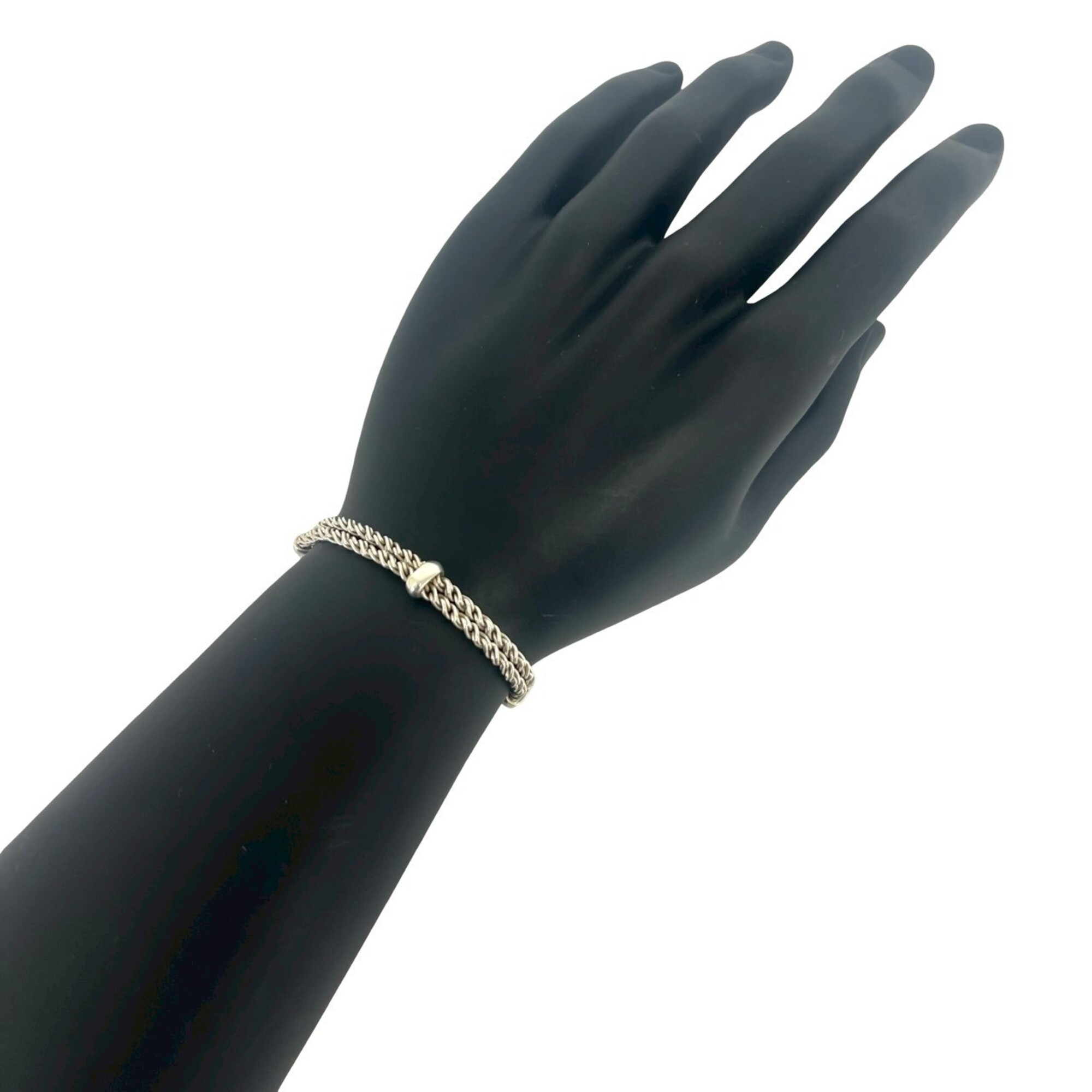 Tiffany Tiffany Vintage Double Rope Bracelet RN0001392