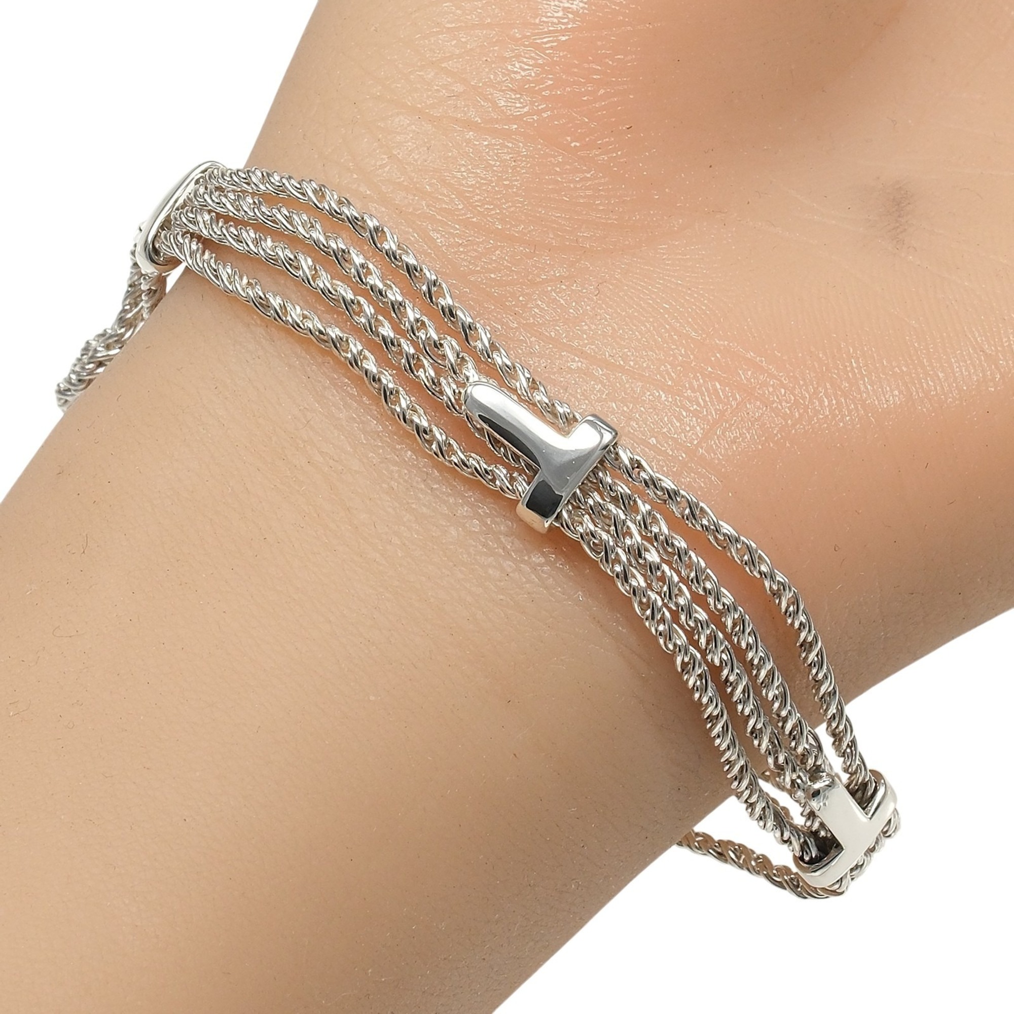 Tiffany T-Rope Buckle Motif Bracelet RN0001408